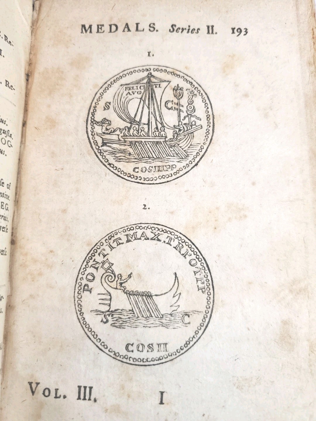 Joseph Addison 1700s Vol 3 Tickell 1726 Complete Internal Engravings 30 Coins