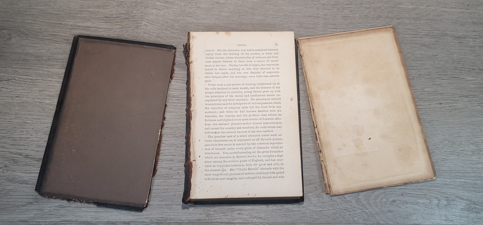 English Poetry 1855 Book of Critical Biographical Scetches Of Poets Nelson & Son