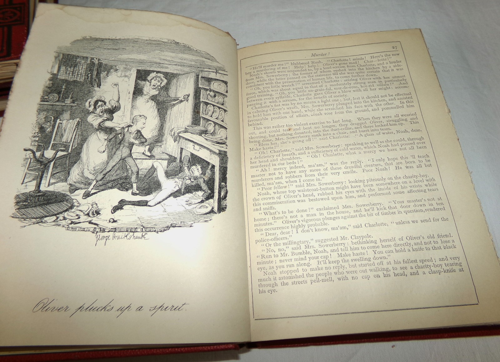 Charles Dickens Complete Set 21 Illustrated Vintage Books Chapman & Hall 1890