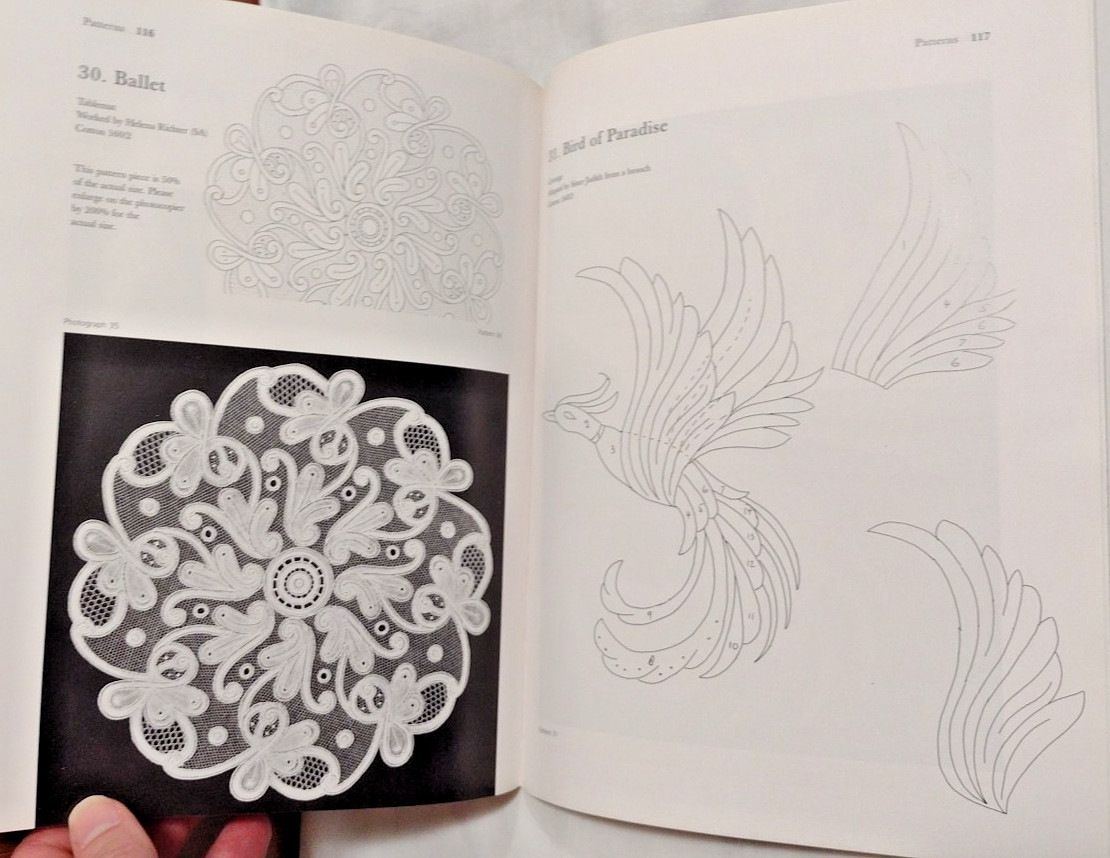 50 Dutch Bobbin Lace Patterns: Withof & Duchesse 2003 PB Yvonne Scheel SIGNED!