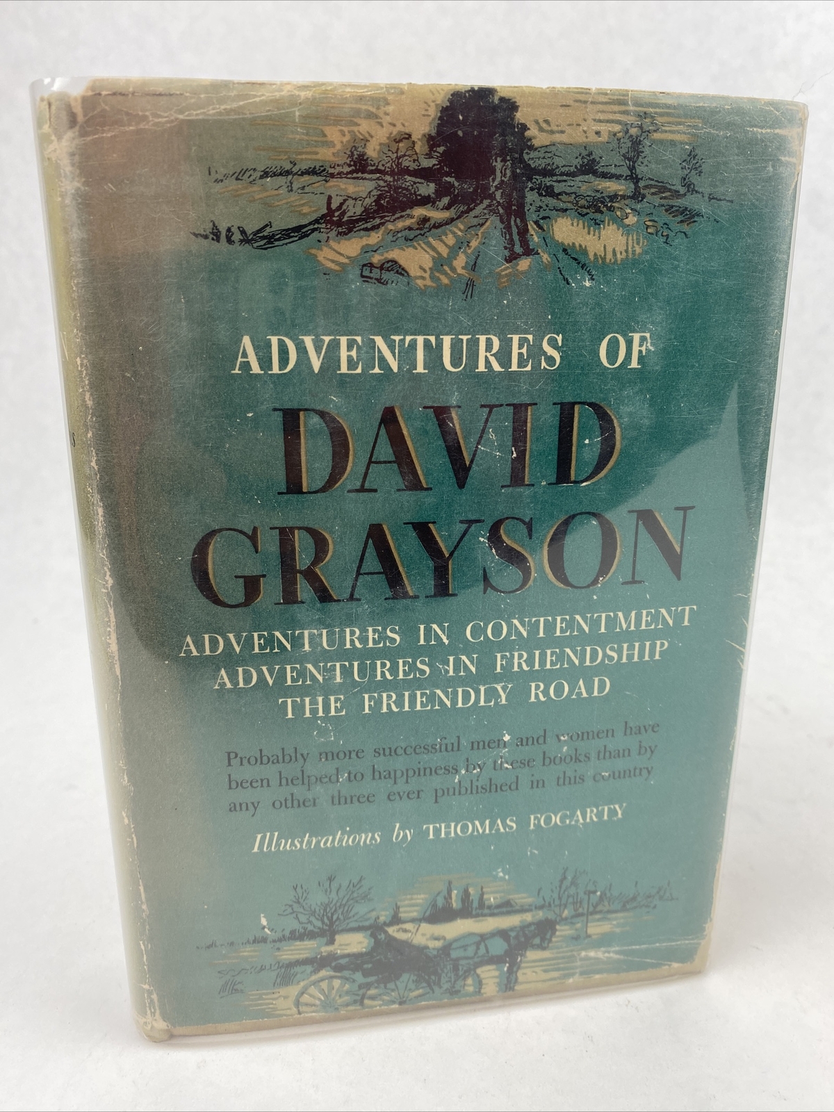 Adventures of David Grayson HC Illustrated Thomas Fogarty 1925 Illustrated HCDJ