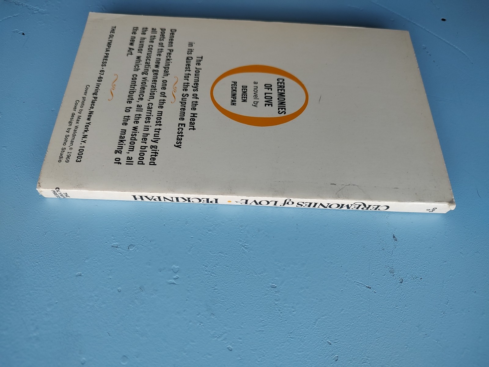 Ceremonies of Love Deneen Peckinpah 1970 OPS-9 The Olympia Press Surrealist S&M
