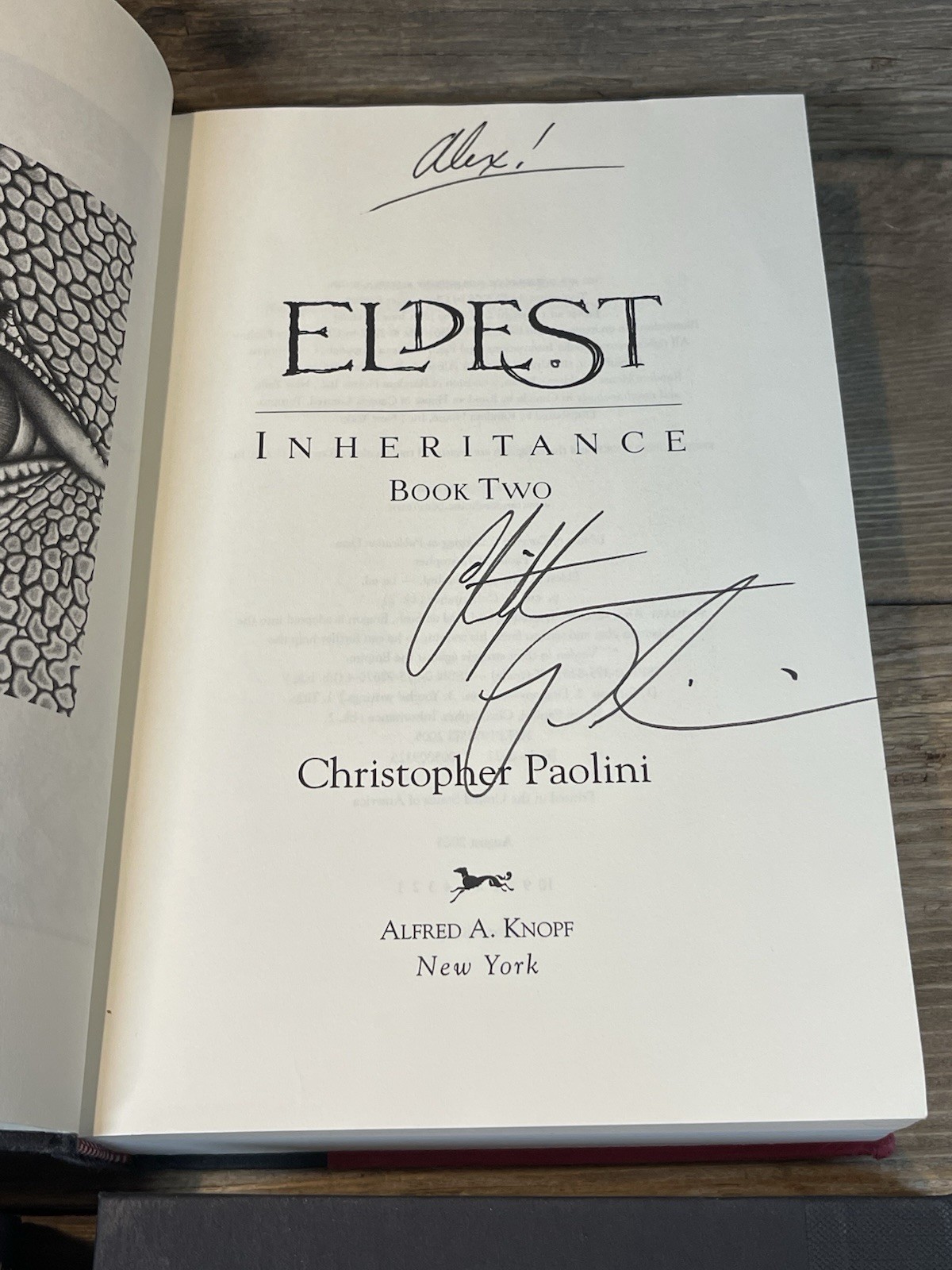 Christopher Paolini Inheritance Cycle 5 Book Set VG 1st/1st -Eldest Is Signed