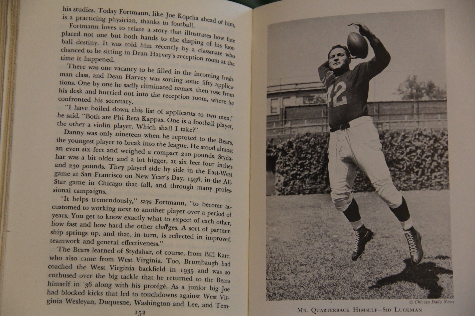 The Chicago Bears, Howard Roberts, signed 1st ed., hardcover w/jacket, 1947