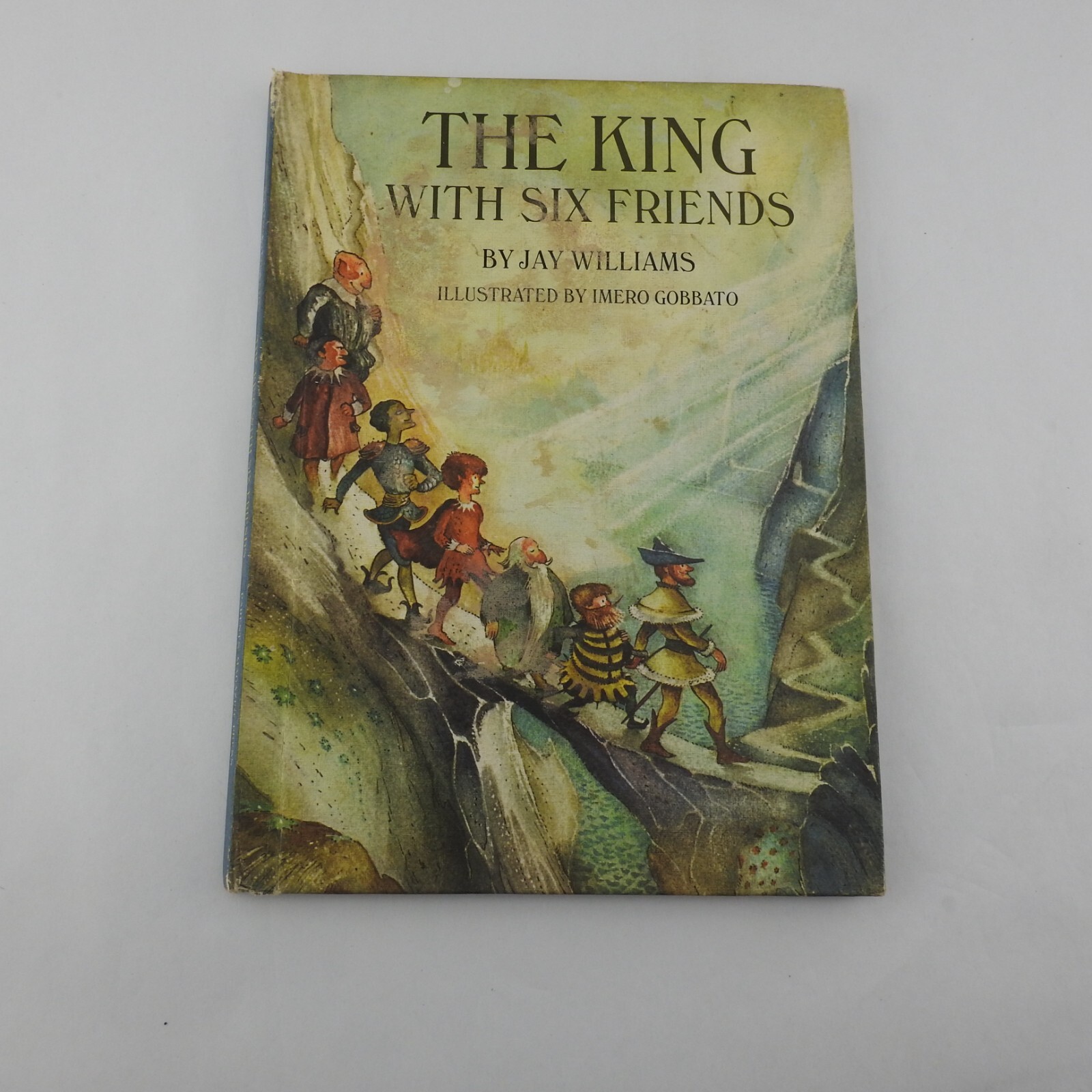 Vintage 1968 King Six Friends Jay Williams Parents HC Book Childrens Illustrat