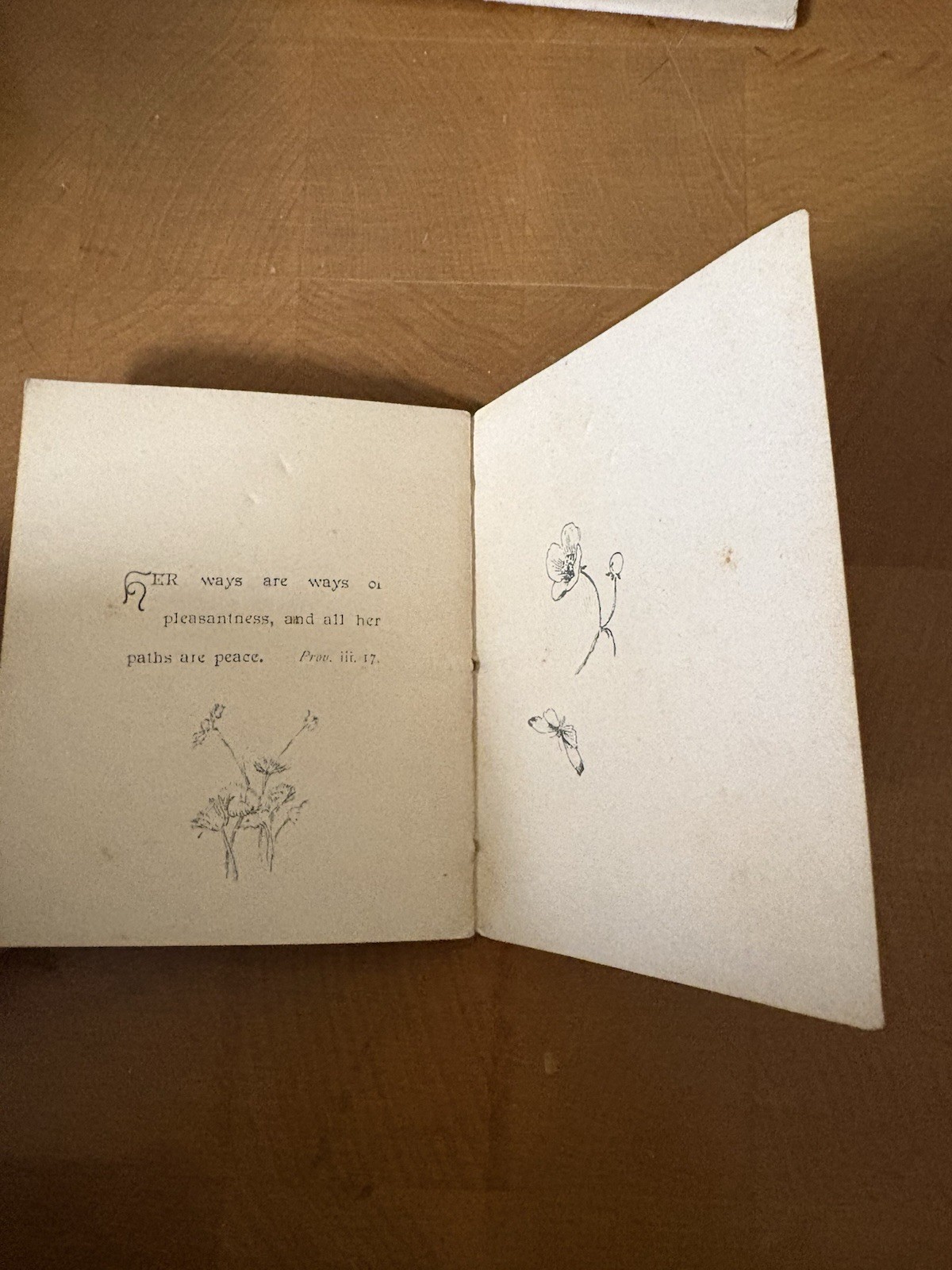 Ernest Nister Booklet “Rubies” Biblical Booklet Victorian Era Rare. Bavaria
