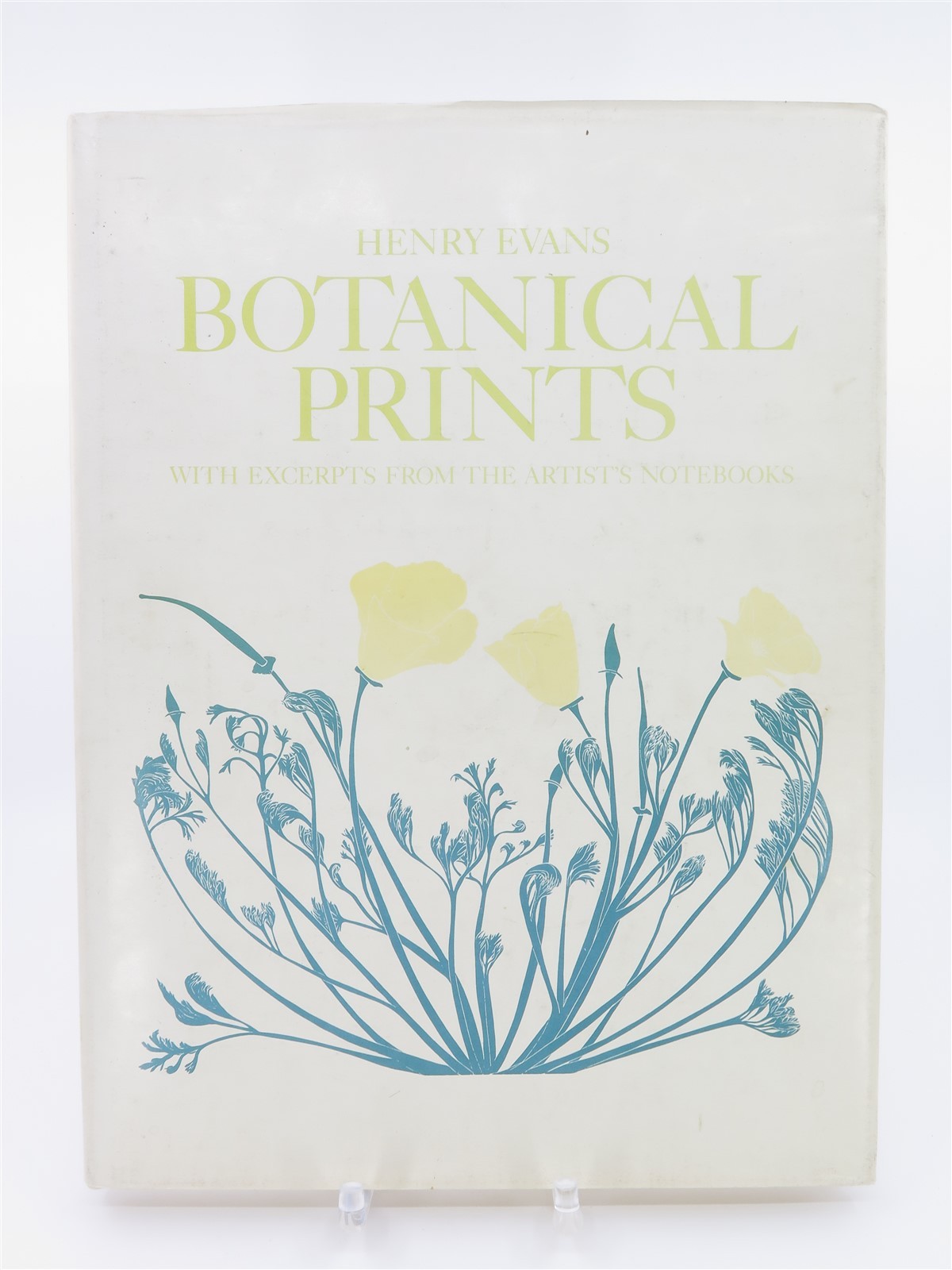SIGNED Henry Evans Botanical Prints w. Excerpts 1977 Wilfred Blunt Hardcover
