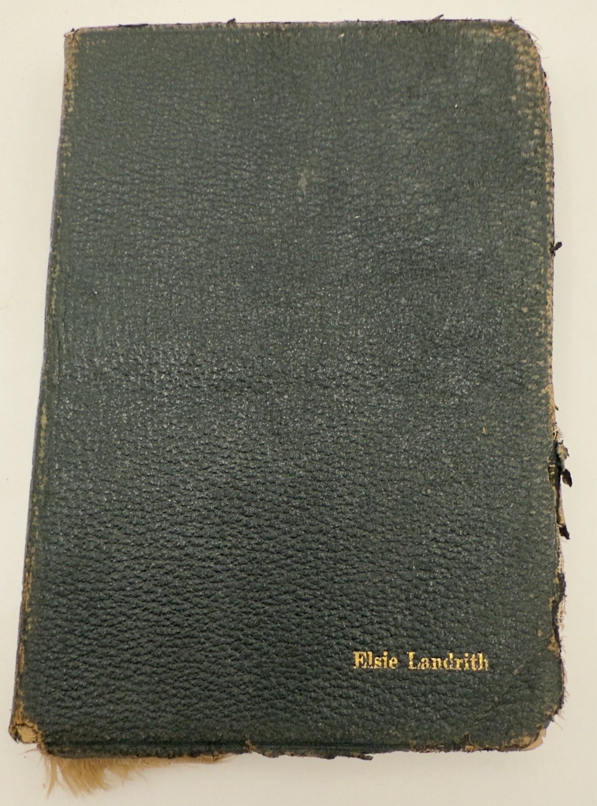 Antique Holman Pronouncing Edition Bible A.J. Holman Co. 1900s Leather 16mo