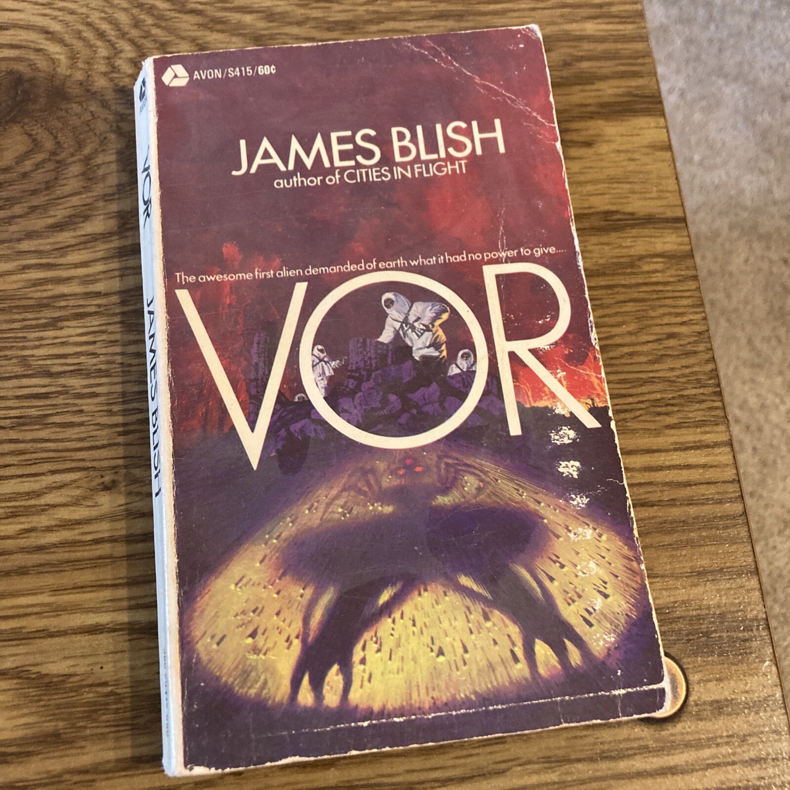 VOR by James Blish 1970 Avon Paperback