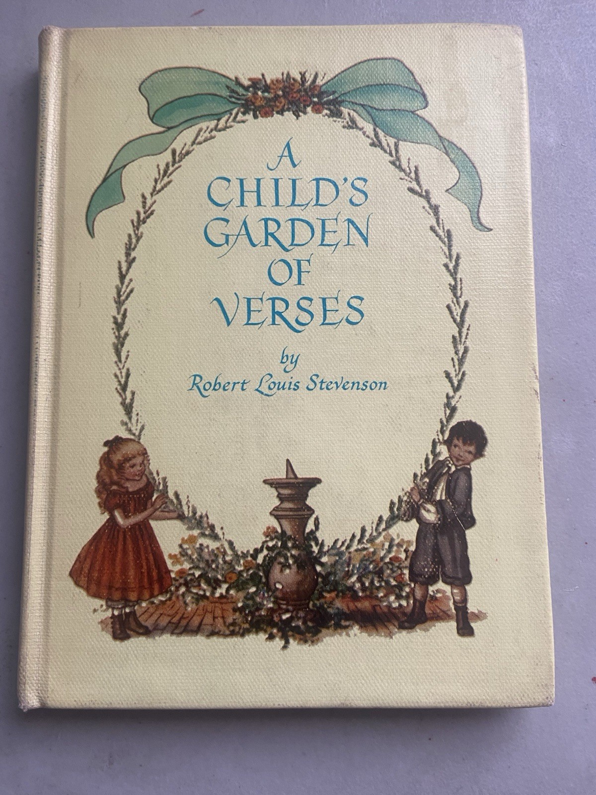 CHILD’S GARDEN OF VERSES Robert L Stevenson HC/DJ 1947 1st Ed ILL Tasha Tudor A1