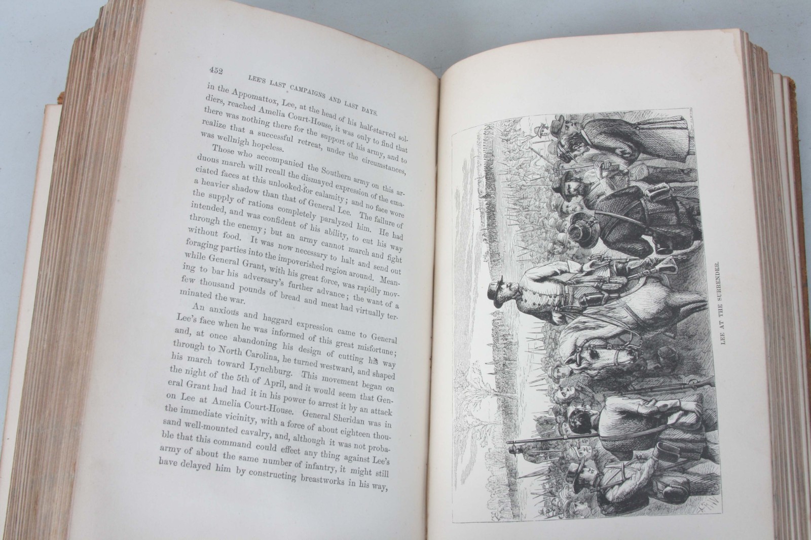 1871 A LIFE OF GEN. ROBERT E. LEE John Esten Cooke CIVIL WAR covers worn AS IS