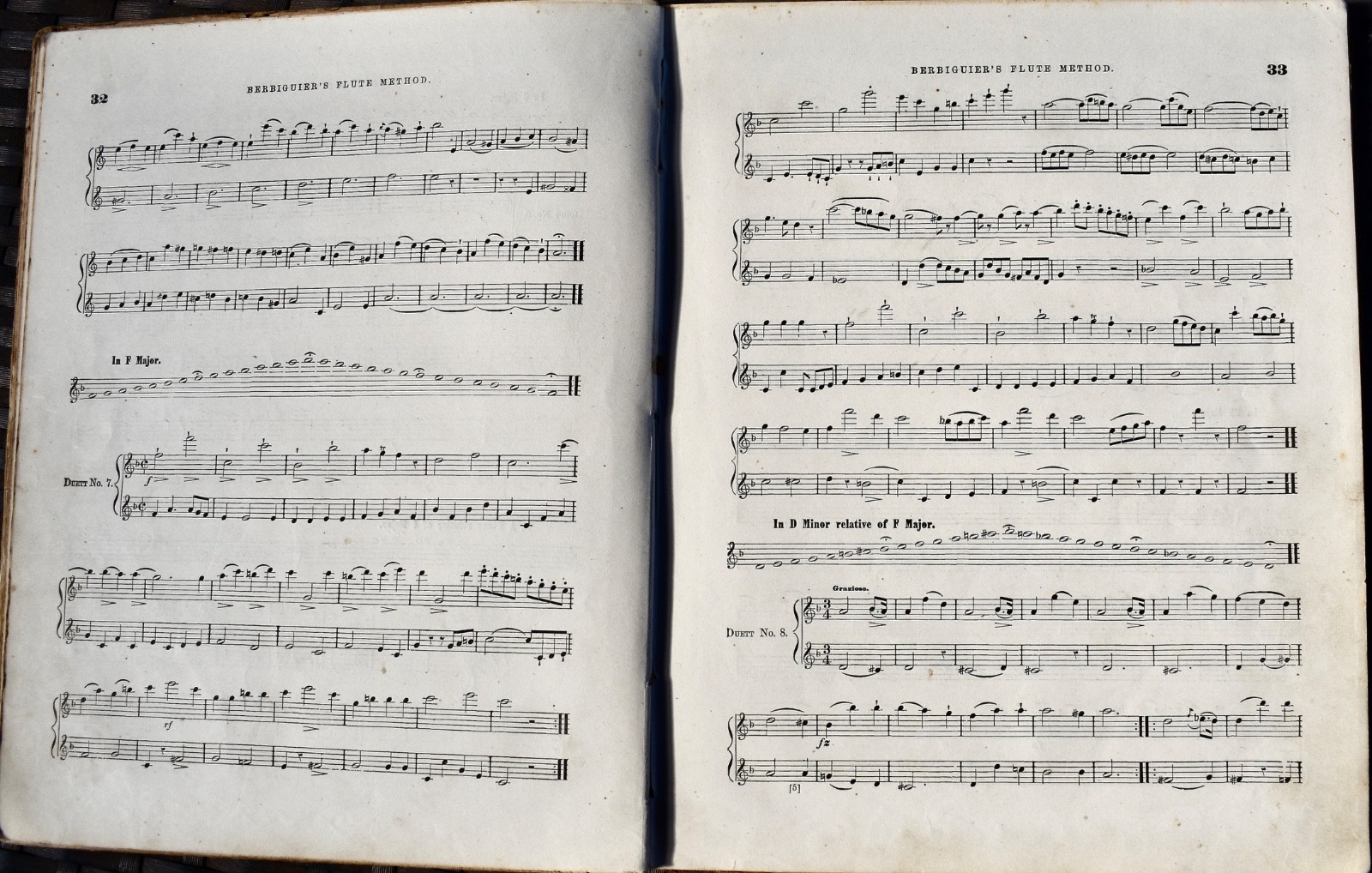 Berbiguier’s Method for the Flute, Oliver Ditson & Co., Boston c.1860