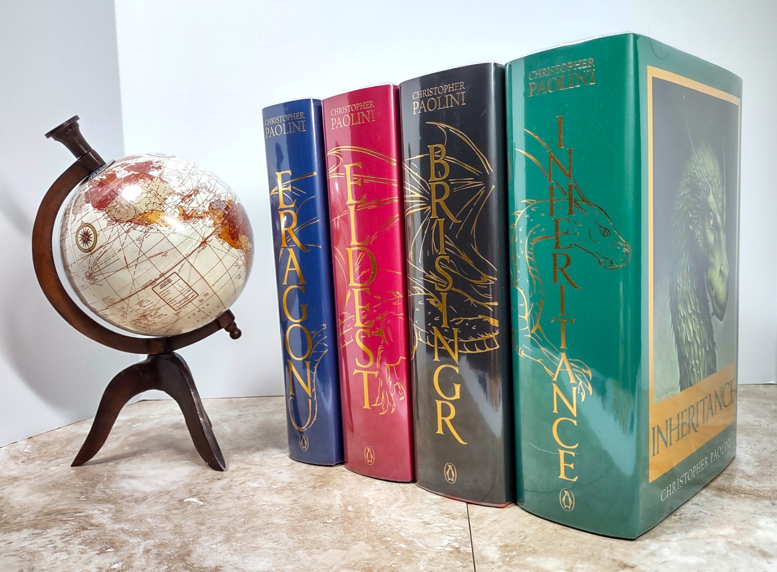 The Inheritance Cycle by Christopher Paolini Set – BROKEN BINDING-SIGNED