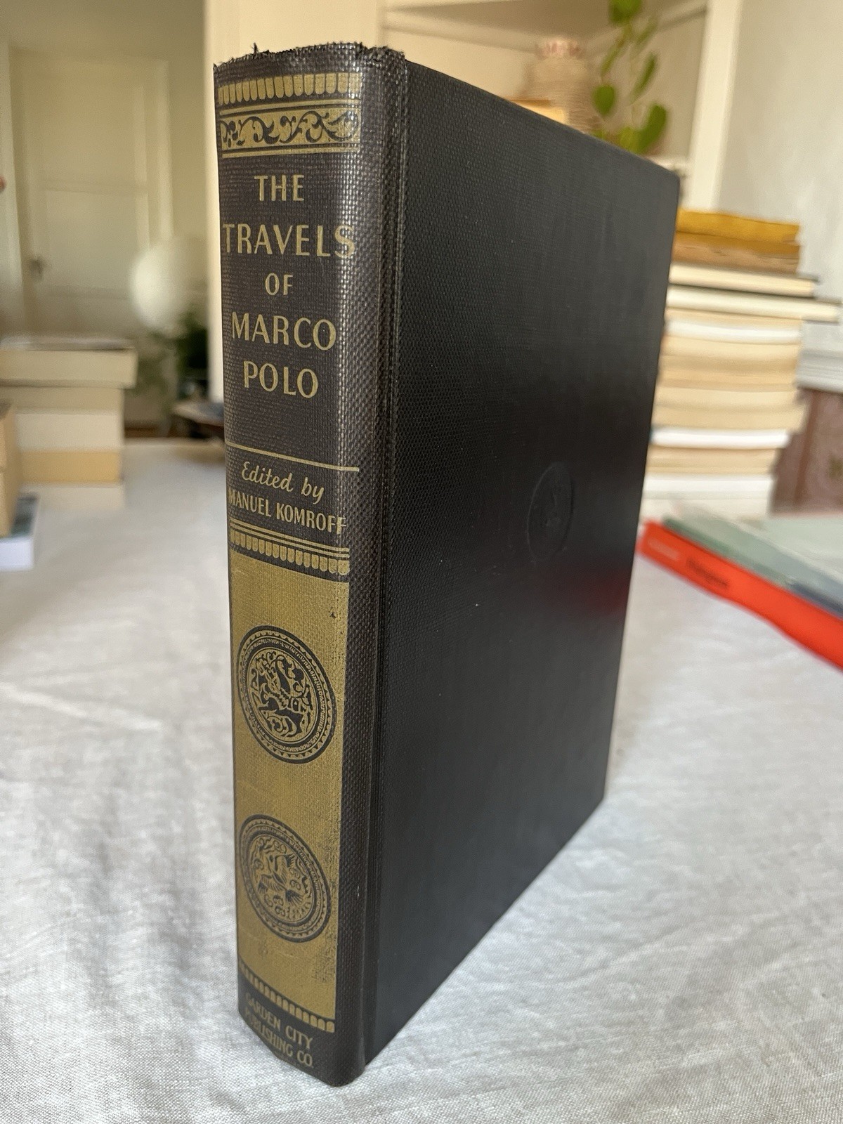 Travels of Marco Polo Komroff 1930s Garden City Witold Gordon Illustrated
