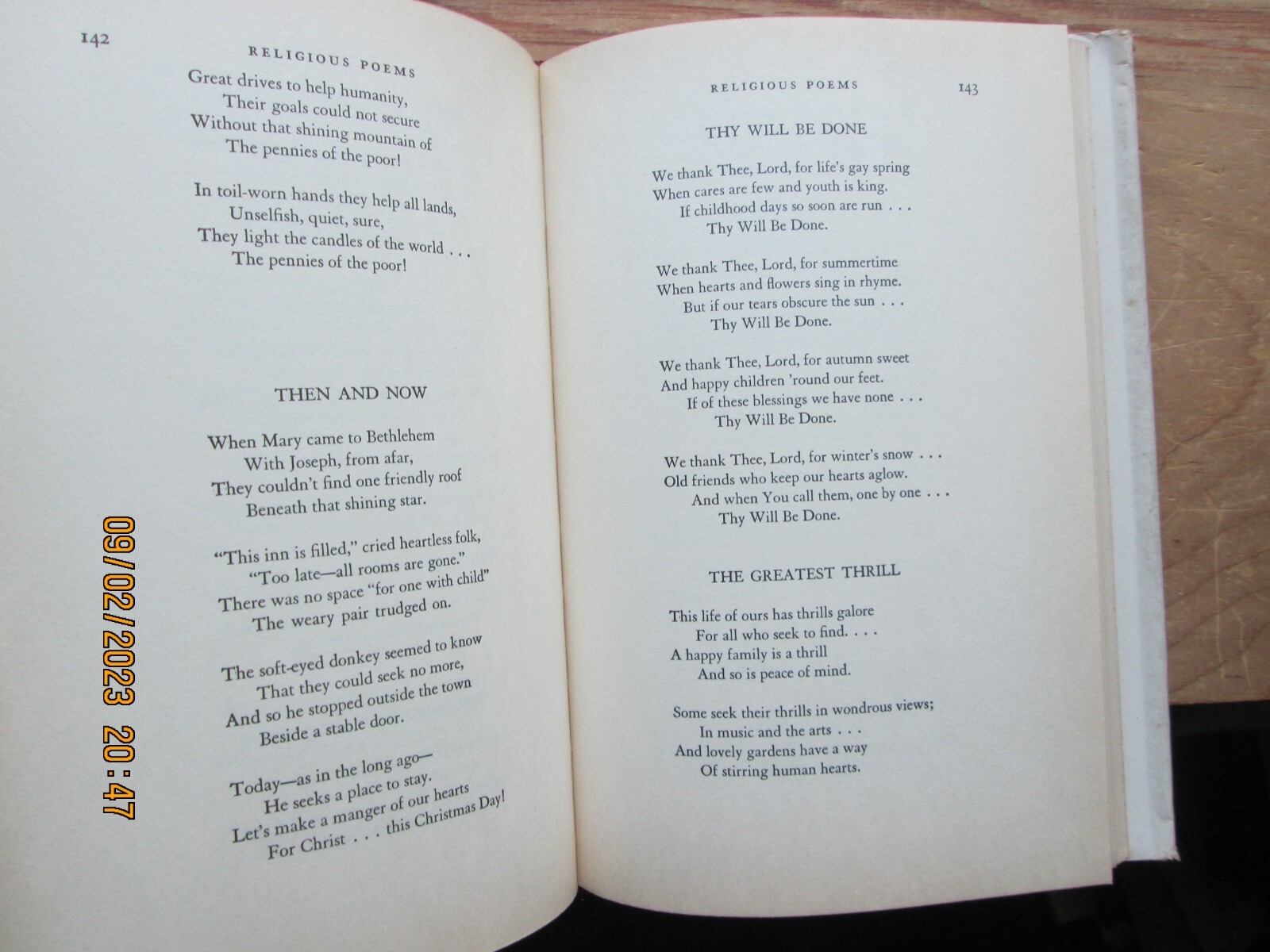 Collected Poems by Nick Kenny 1952