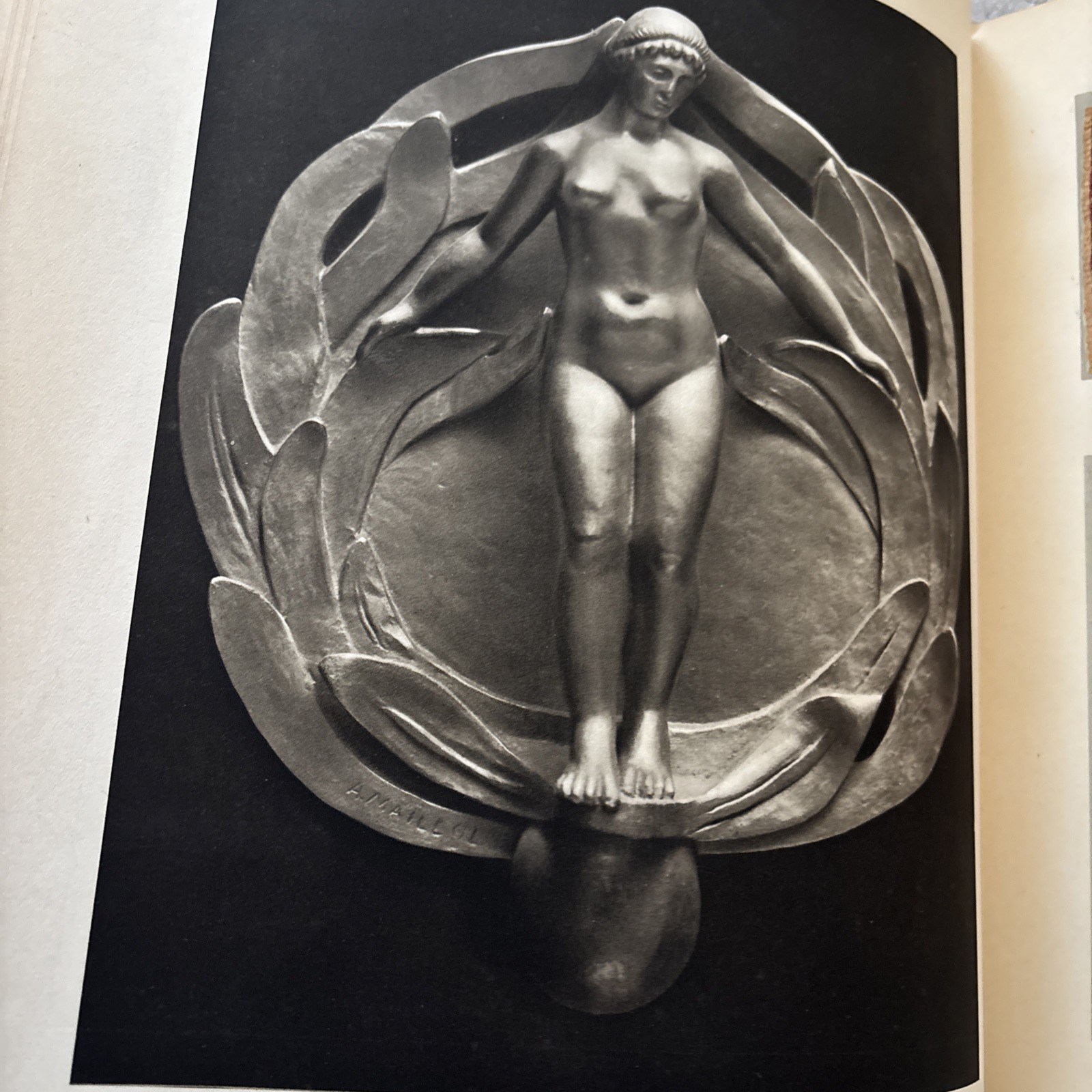 Maillol (Aristide) John Rewald ~ hardcover~ Half-tone & Offset Color Plates 1939