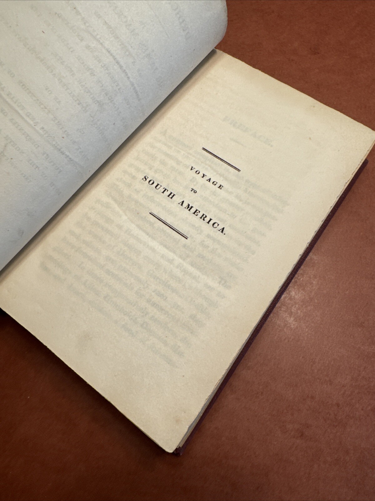 1820 Voyage to South America Brackenridge, rebound. Pres Monroe Spanish Colonies