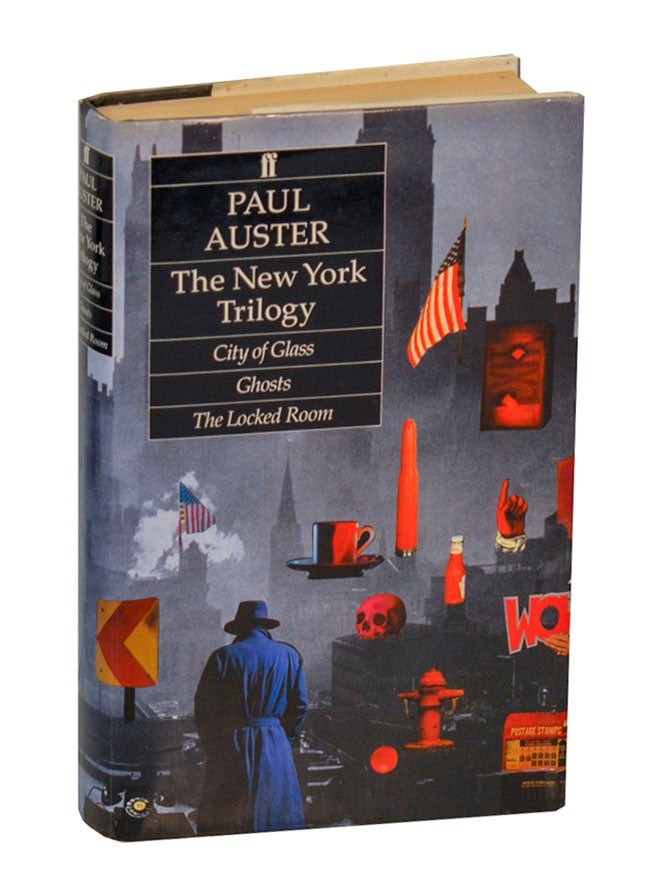 Paul AUSTER / NEW YORK TRILOGY CITY OF GLASS GHOSTS THE LOCKED ROOM 1987 #204278