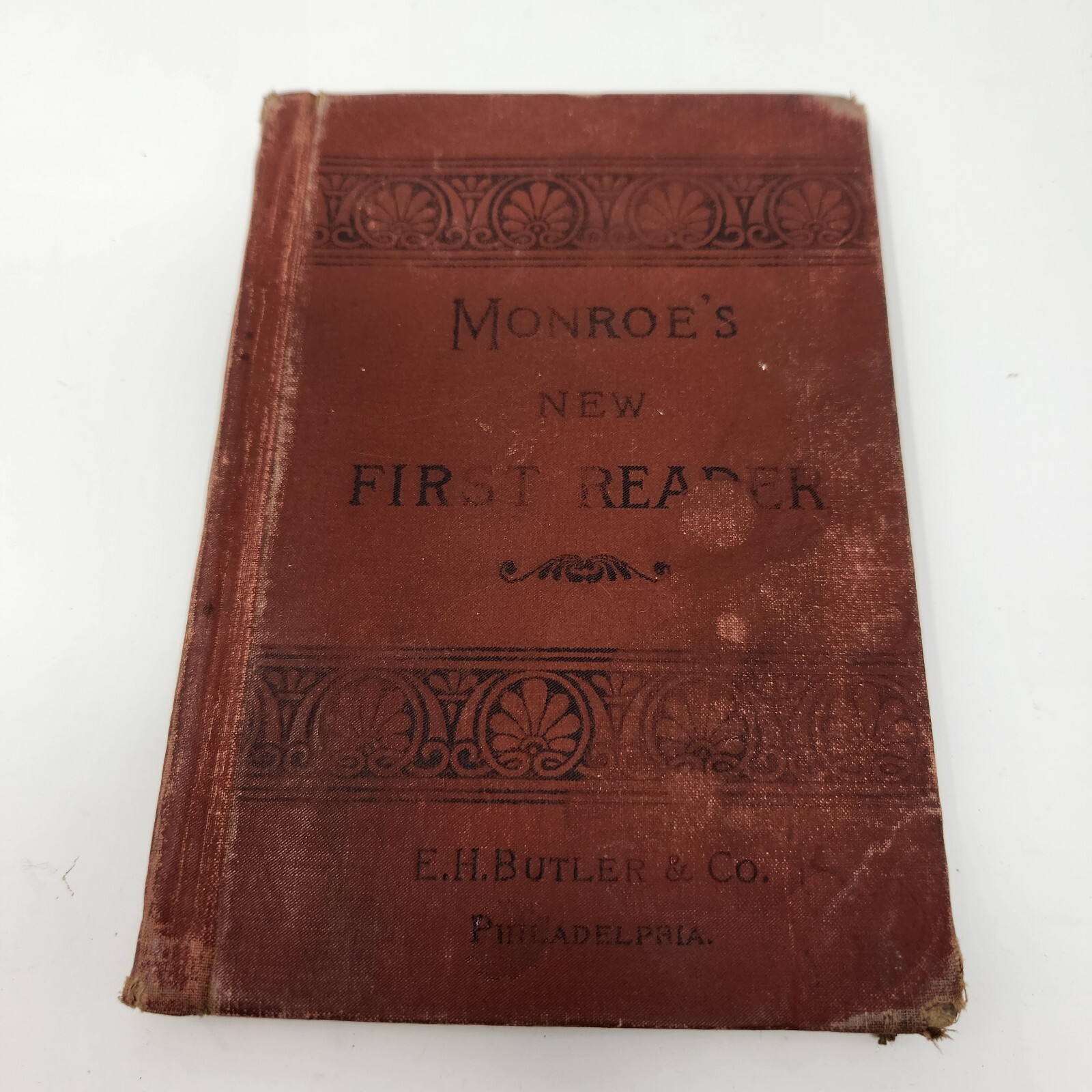ANTIQUE 1885 Monroes New First Reader by EH Butler and Co
