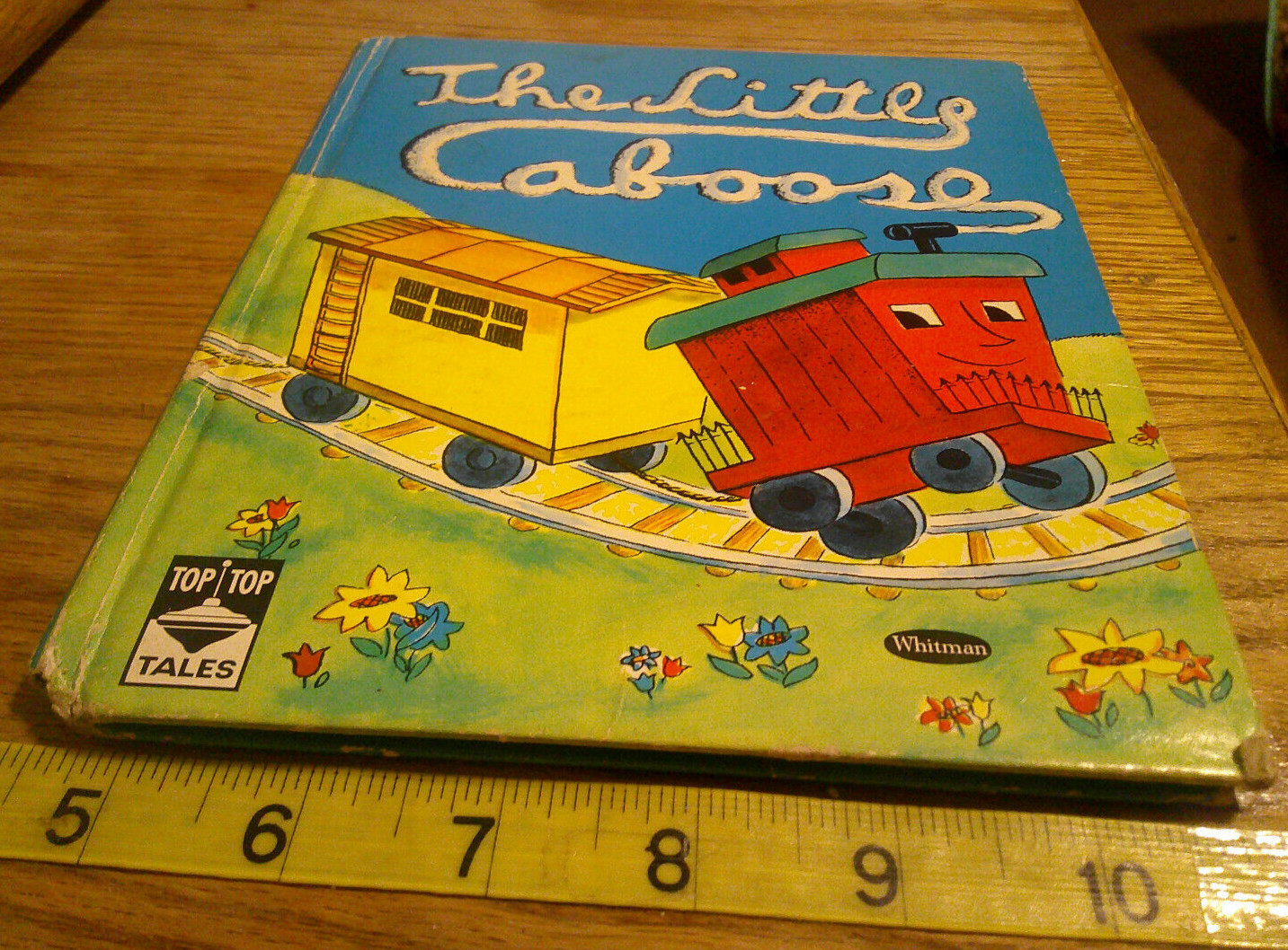 Whitman book the Little caboose 1957 Tip Top Tales