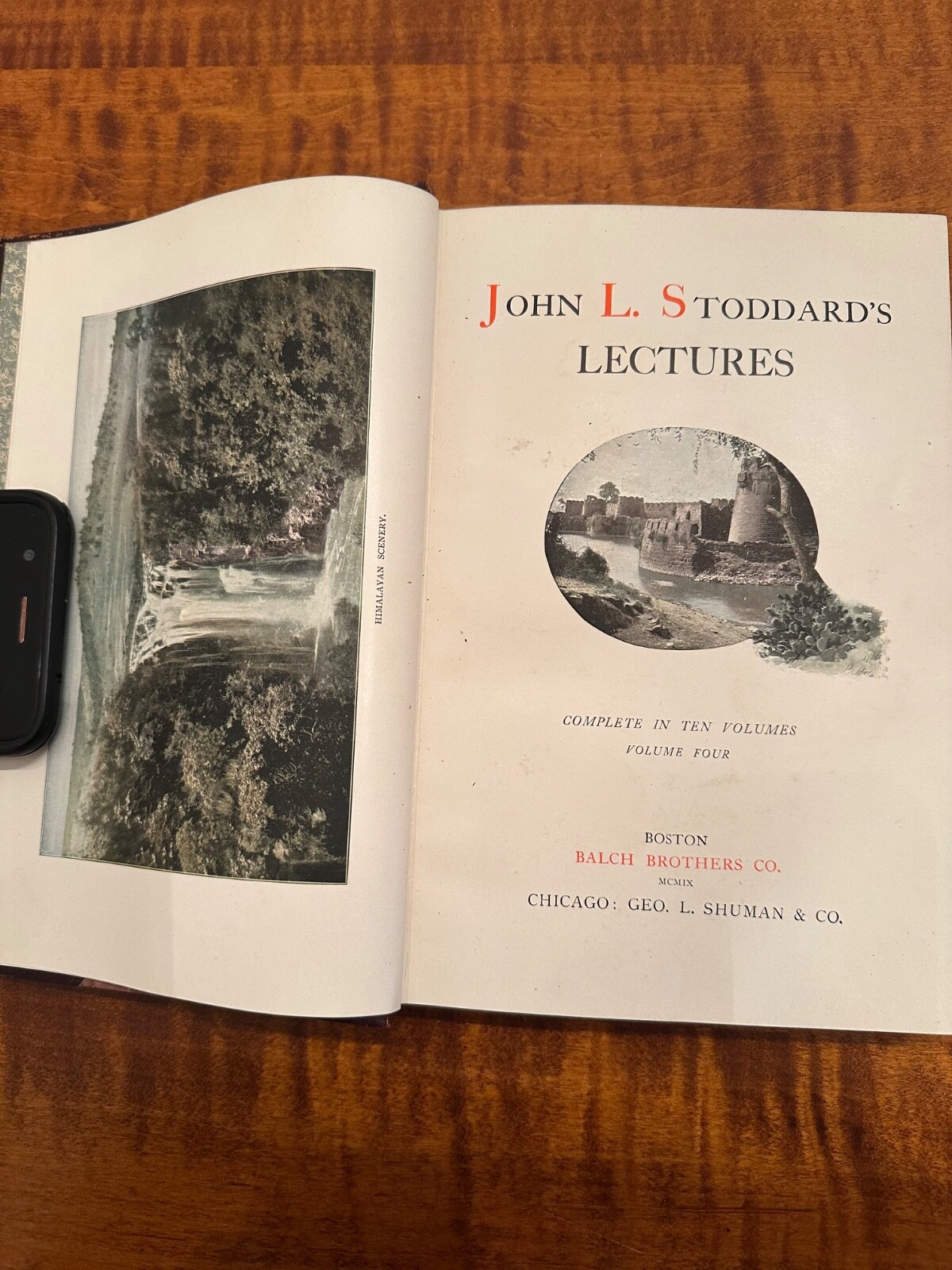 John L. Stoddard’s Lectures — 10 volumes plus 4 supplements 1897-1905.