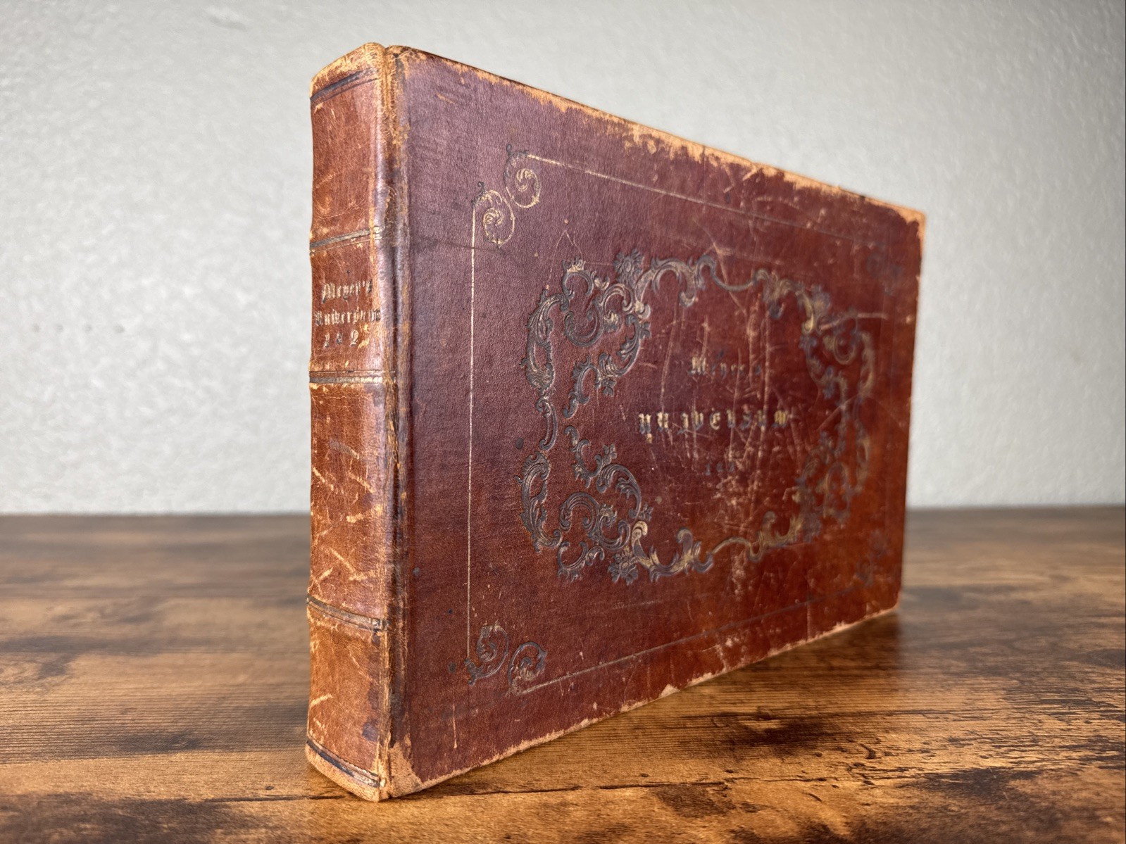1836-MEYER UNIVERSUM-COMPLETE 47 PLATES-VOL II; 9TH ED.JERUSALEM/LONDON/LIBANON+