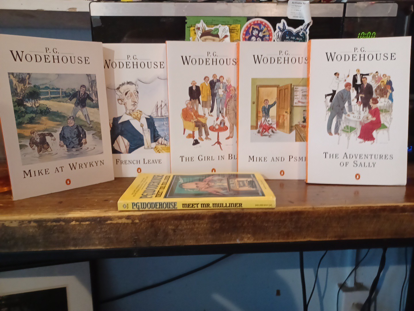 P G Wodehouse 6 Book Lot Paperback VG Condition