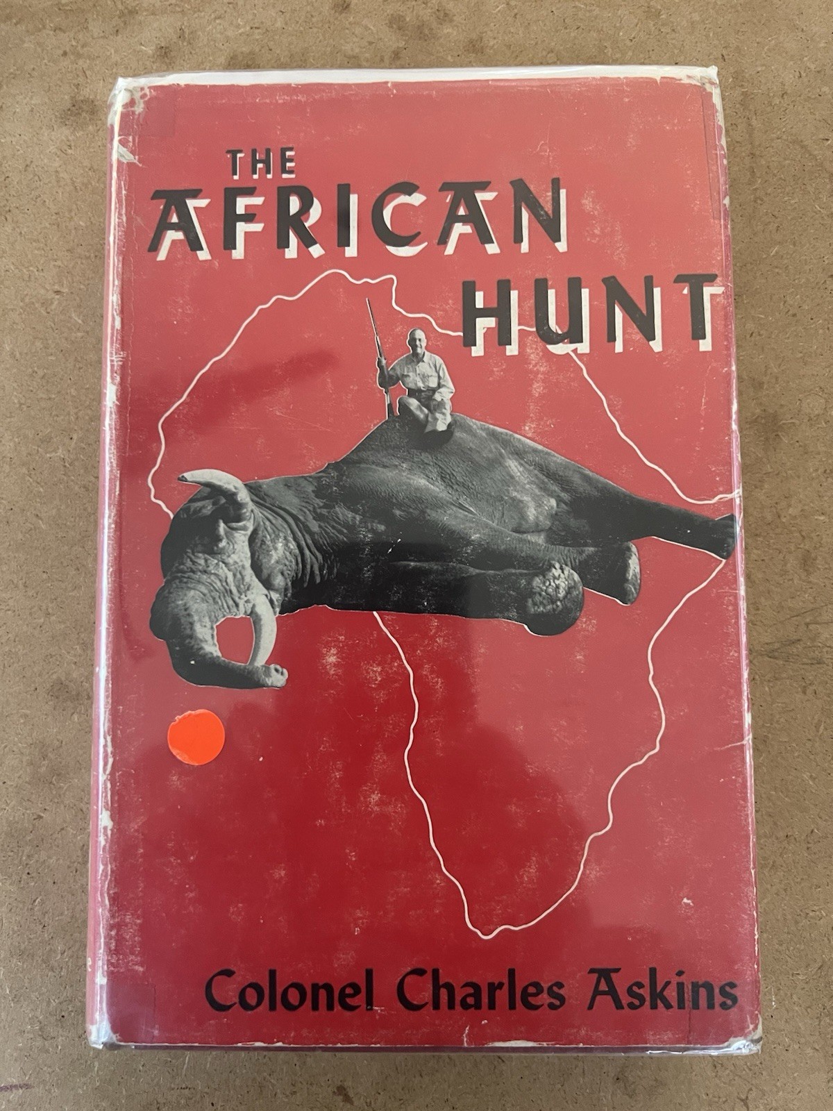 Charles Askins THE AFRICAN HUNT First Edition in jacket 1958