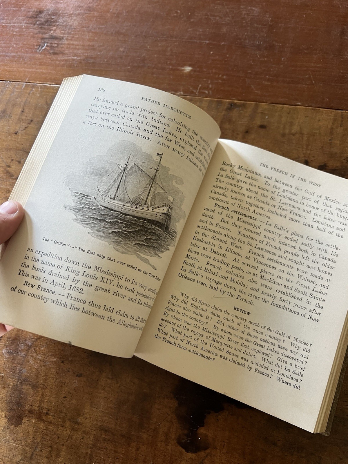Barnes’s Elementary History of the United States Hardcover Textbook 1918