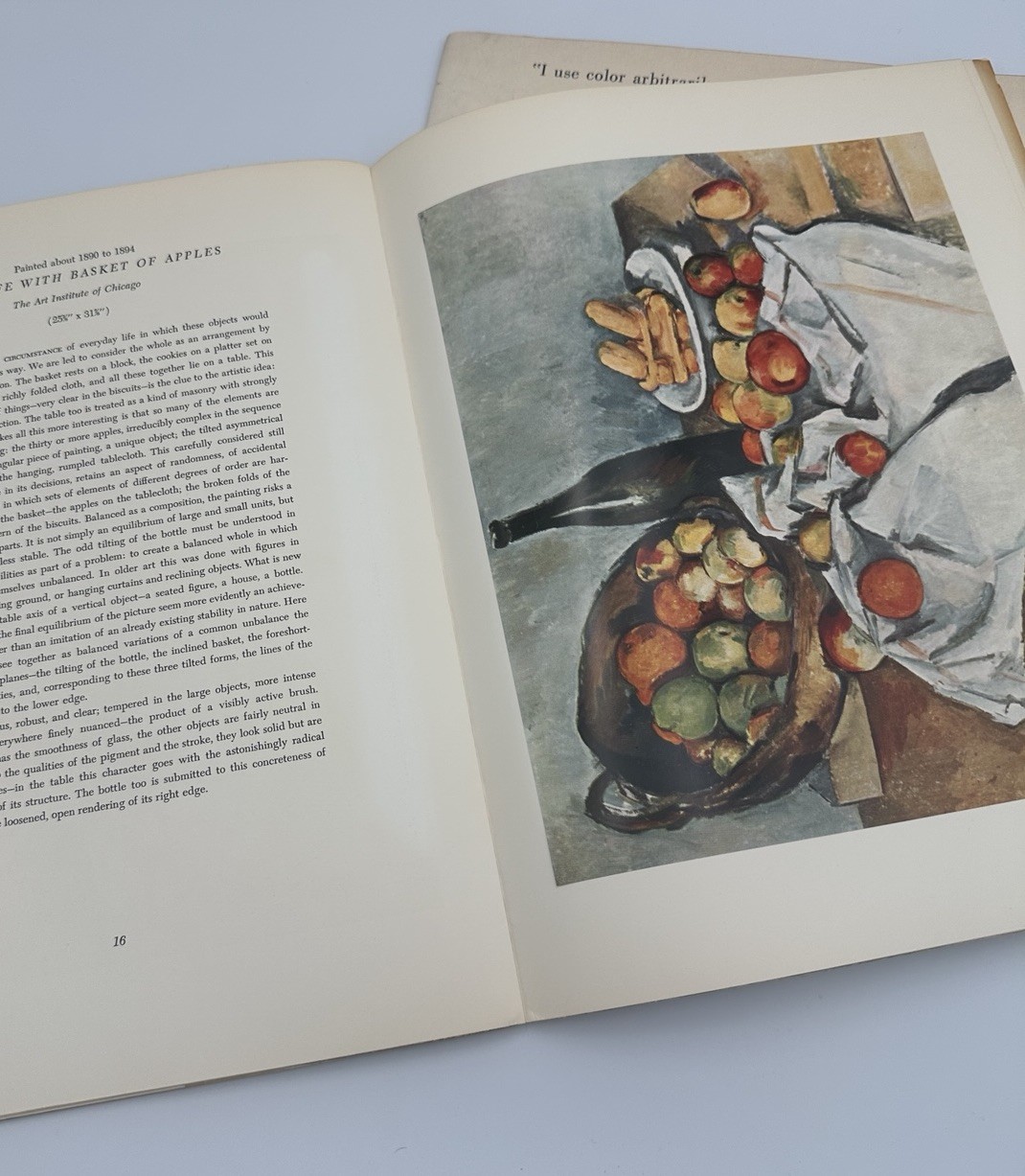 Abrams: Van Gogh & Cezanne text by Meyer Schapiro 2 Book Lot – Prints Inside