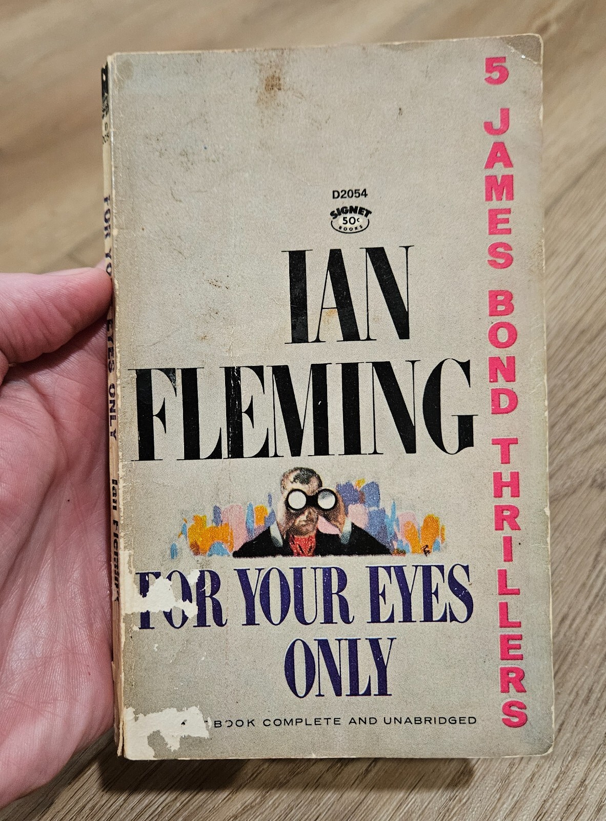 Ian Fleming James Bond „For Your Eyes Only“ Signet Paperback 26th Printing
