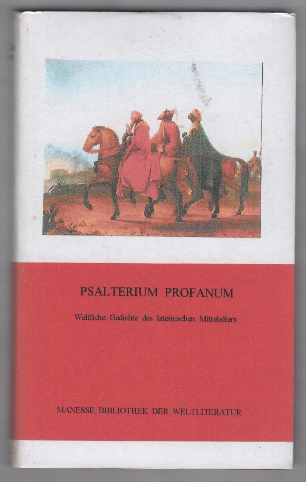 (Manesse) Psalterium profanum (Latin-German) 1962