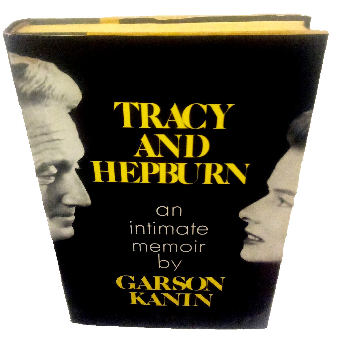 Spencer Tracy and Katherine Hepburn Memoir Director Carson Kanin Signed Vtg HC