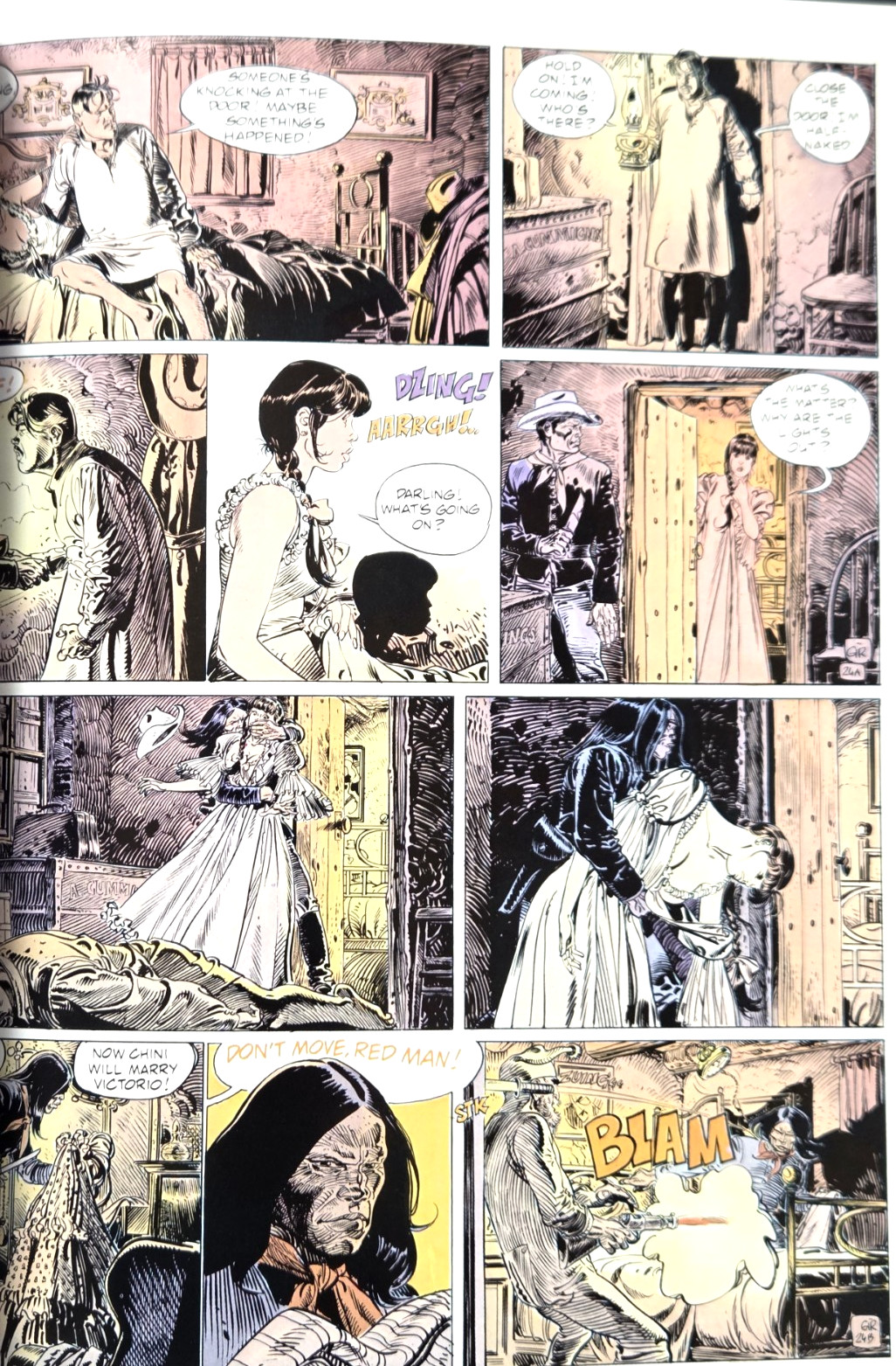 Blueberry 3 Angel Face, Charlier, Moebius Giraud, Western Graphic Novel in VF