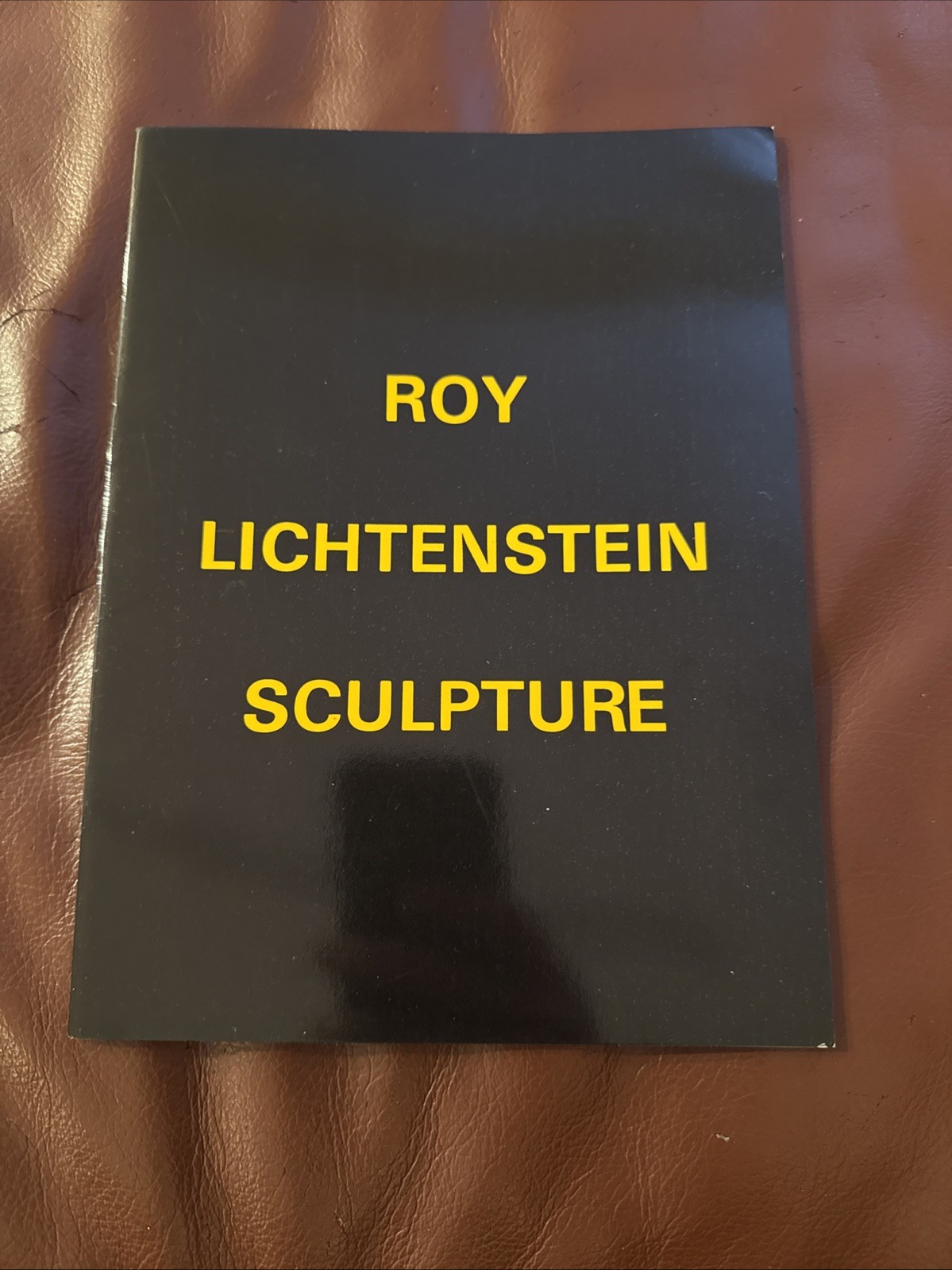 Roy Lichtenstein Sculpture Art Gallery Exhibition NYC Leo Castelli Catalog 1977