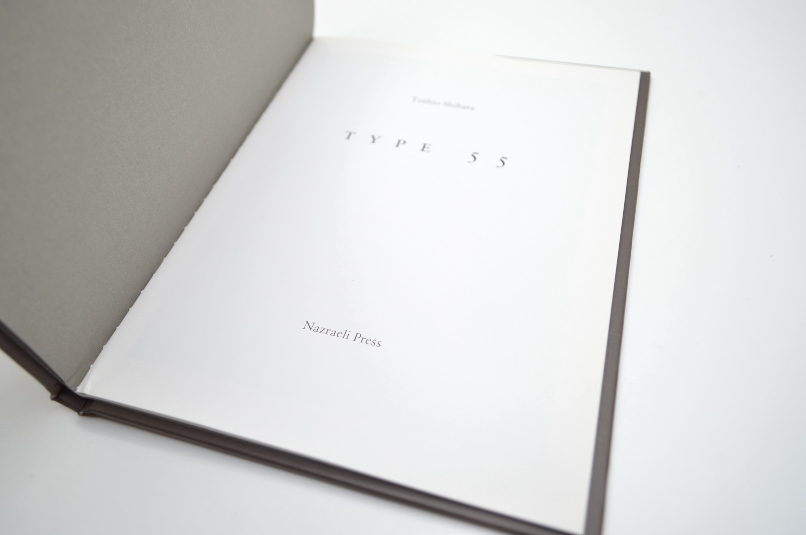 Toshio Shibata, Type 55, 228/500, Signed, Nazraeli Press, One Picture Book, 2003
