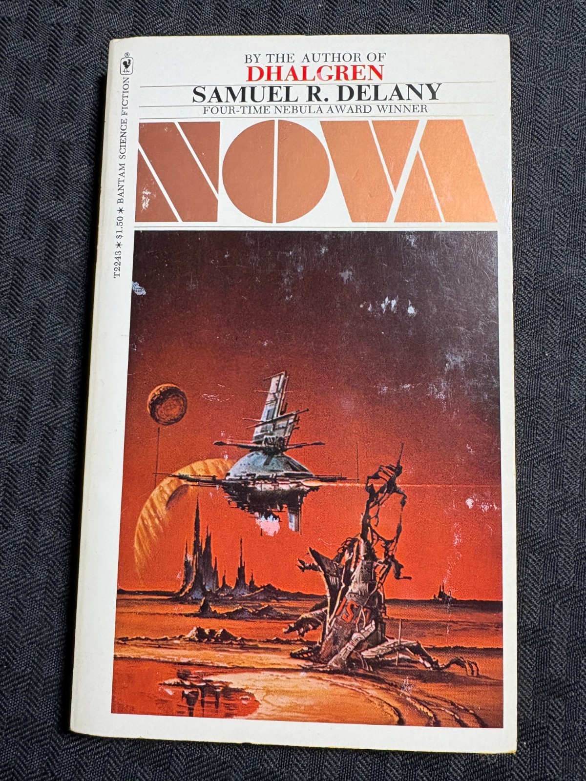 1973 NOVA by Samuel R Delany FN- 5.5 4th Bantam T2243 Paperback