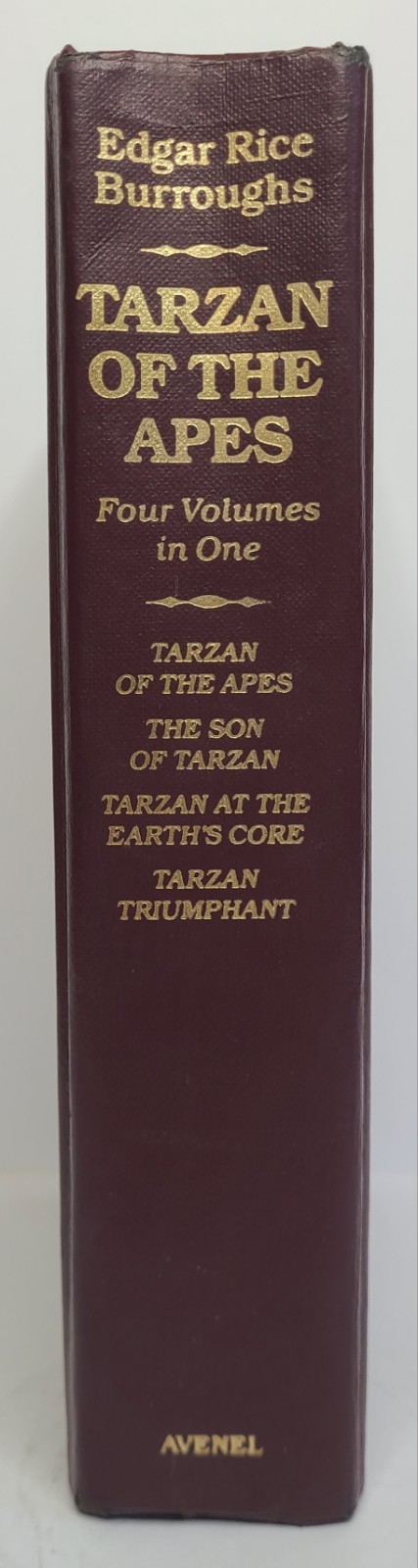 Tarzan Of The Apes Four Volumes In One Edgar Rice Burroughs 1988 HC 1st Omnibus