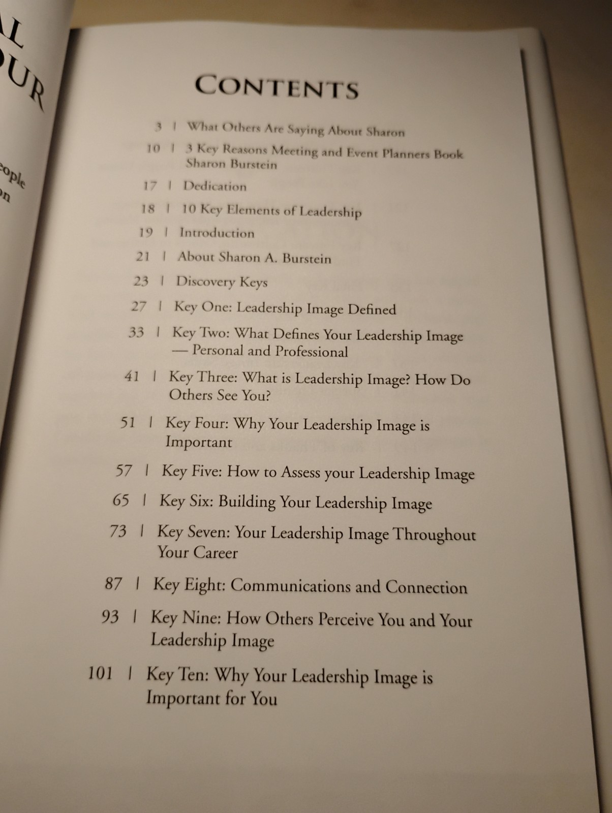 SIGNED Sharon Burstein What’s Your LEADERSHIP IMAGE Leadership Self-Help HC DJ