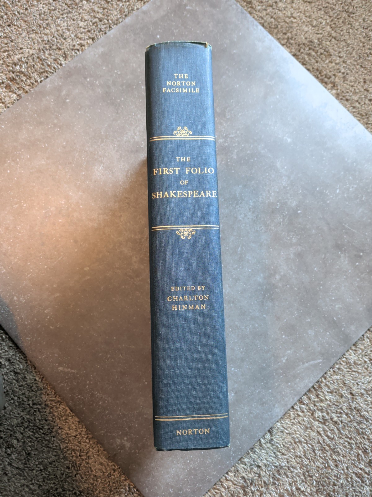 The First Folio of Shakespeare | Norton Facsimile | 1968 | HCDJ Charlton Hinman