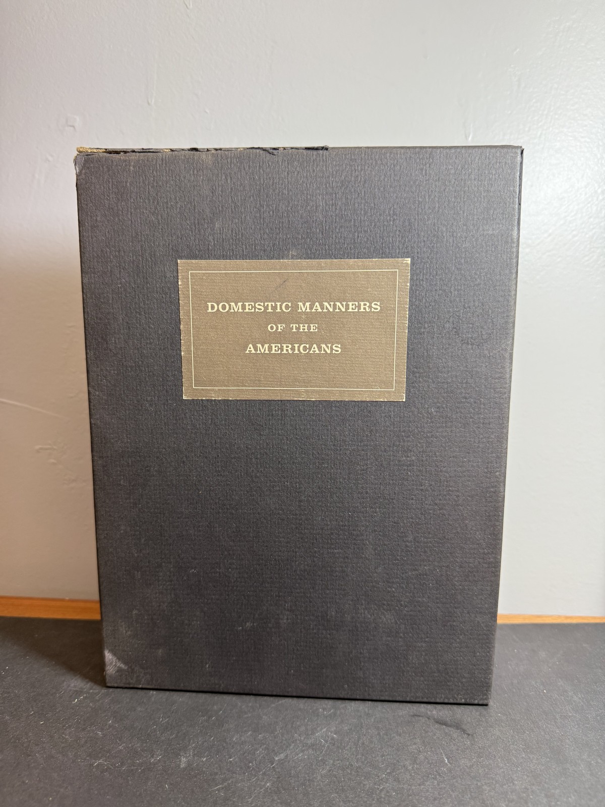 Domestic Manners of the Americans Mrs. Trollope 1969 Imprint Society Slipcase