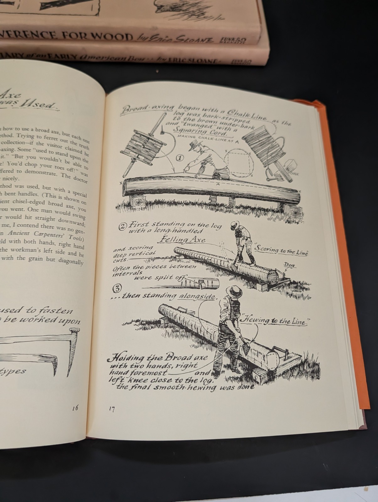 3 BY ERIC SLOANE: Early American Tools, Reverence for Wood, Early American Boy