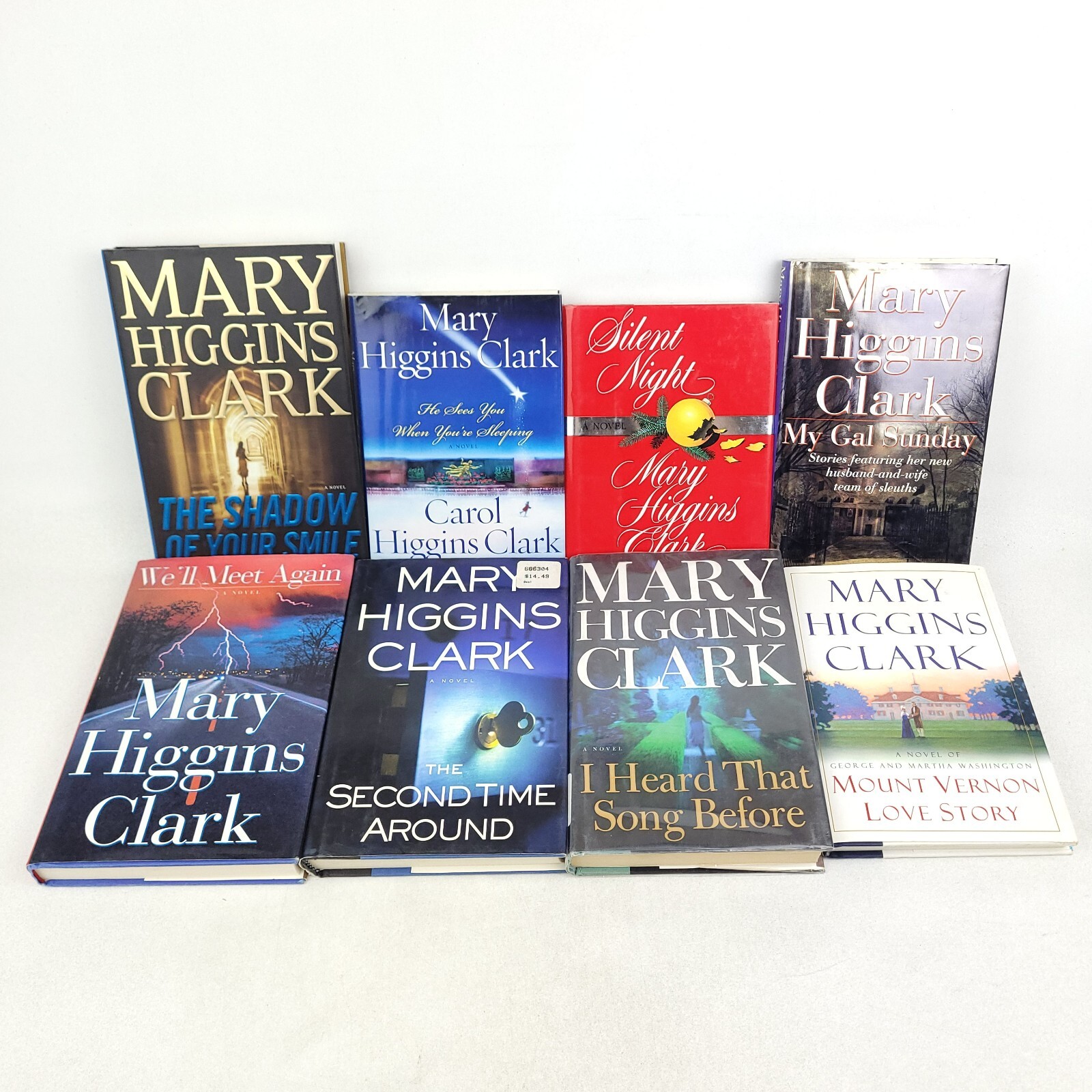 Mary Higgins Clark Suspense Novels Lot of 8 1st Print 1st Edition HC/DJ