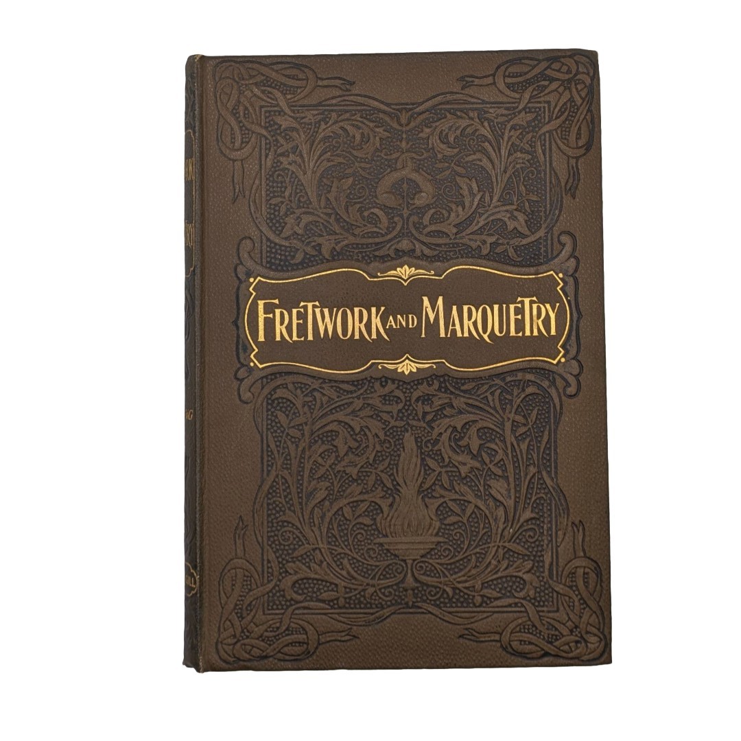 Antique Book, Wood Work Book, Very Good Condition, 1895