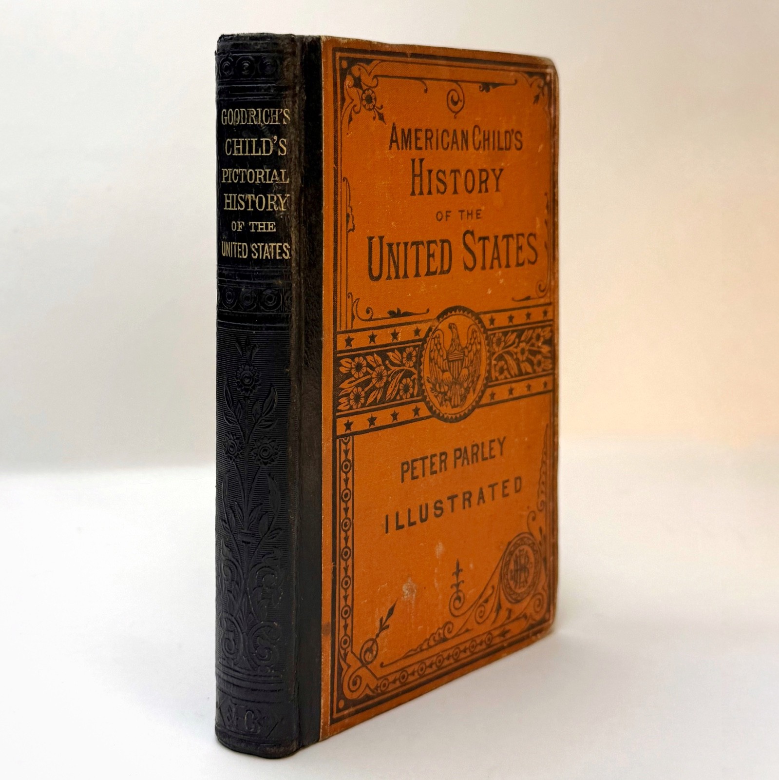 c. 1876 American Child’s Pictorial History United States Peter Parley Goodrich