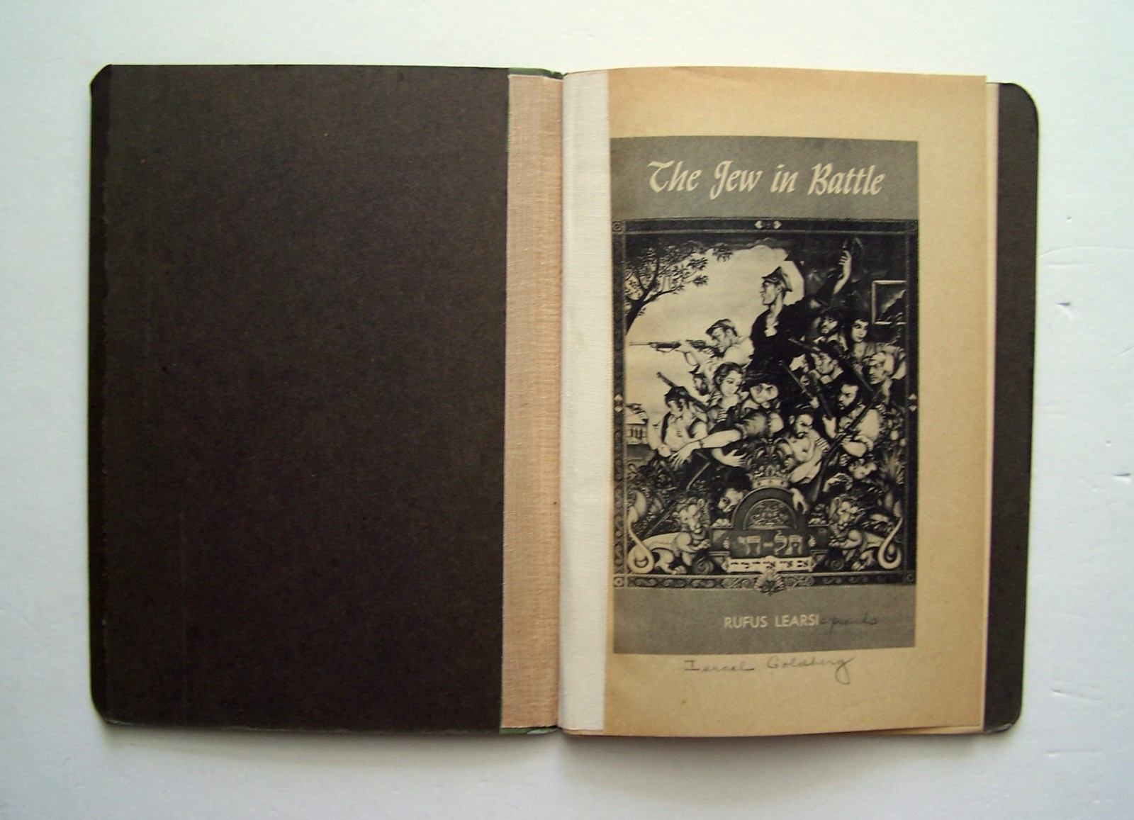 Arthur Szyk drawing – THE JEW IN BATTLE – 1944 – softcover book – SEE DETAILS