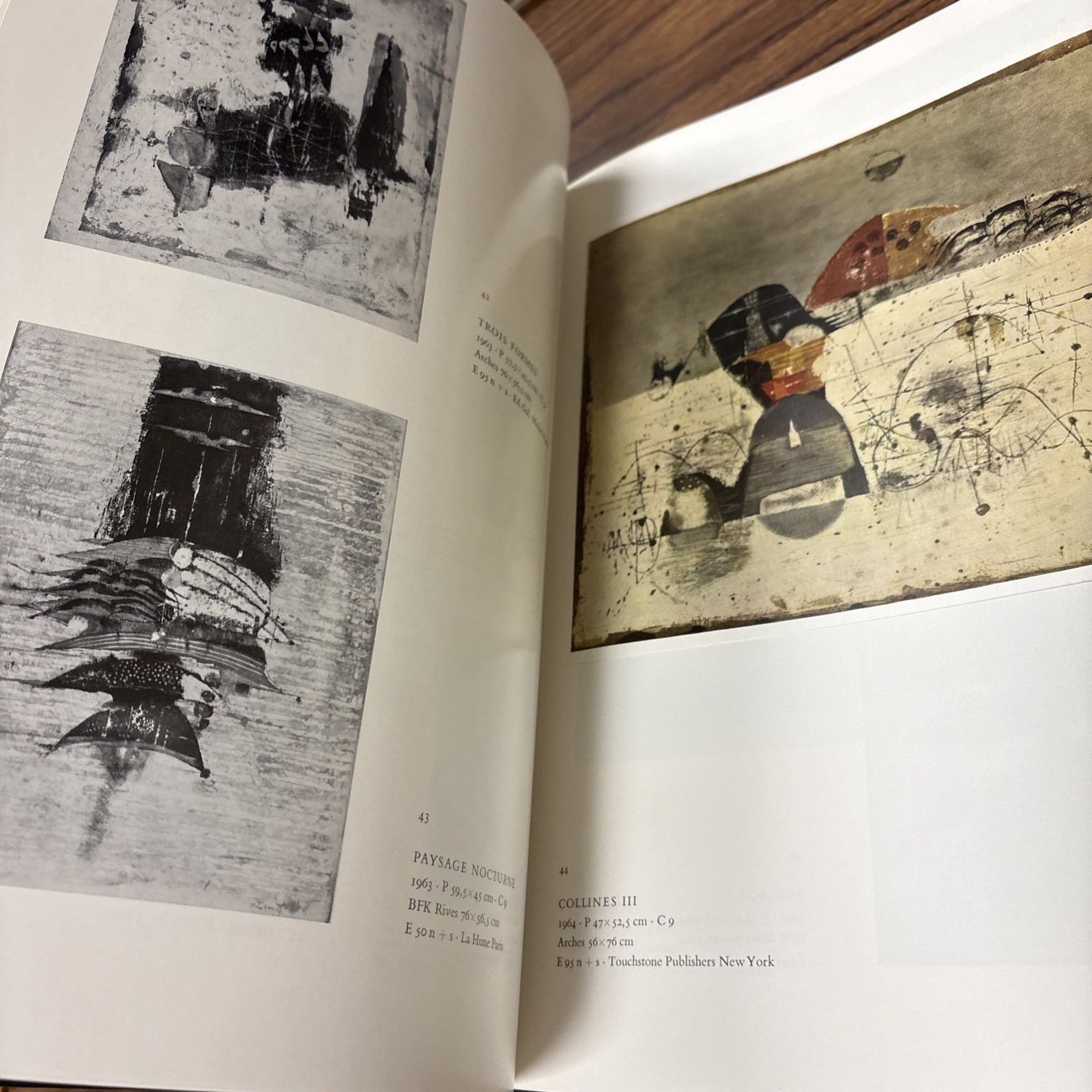 Johnny Friedlaender Oeuvre 1961-1965 Color Aquatint Etchings 1965 w Slipcase