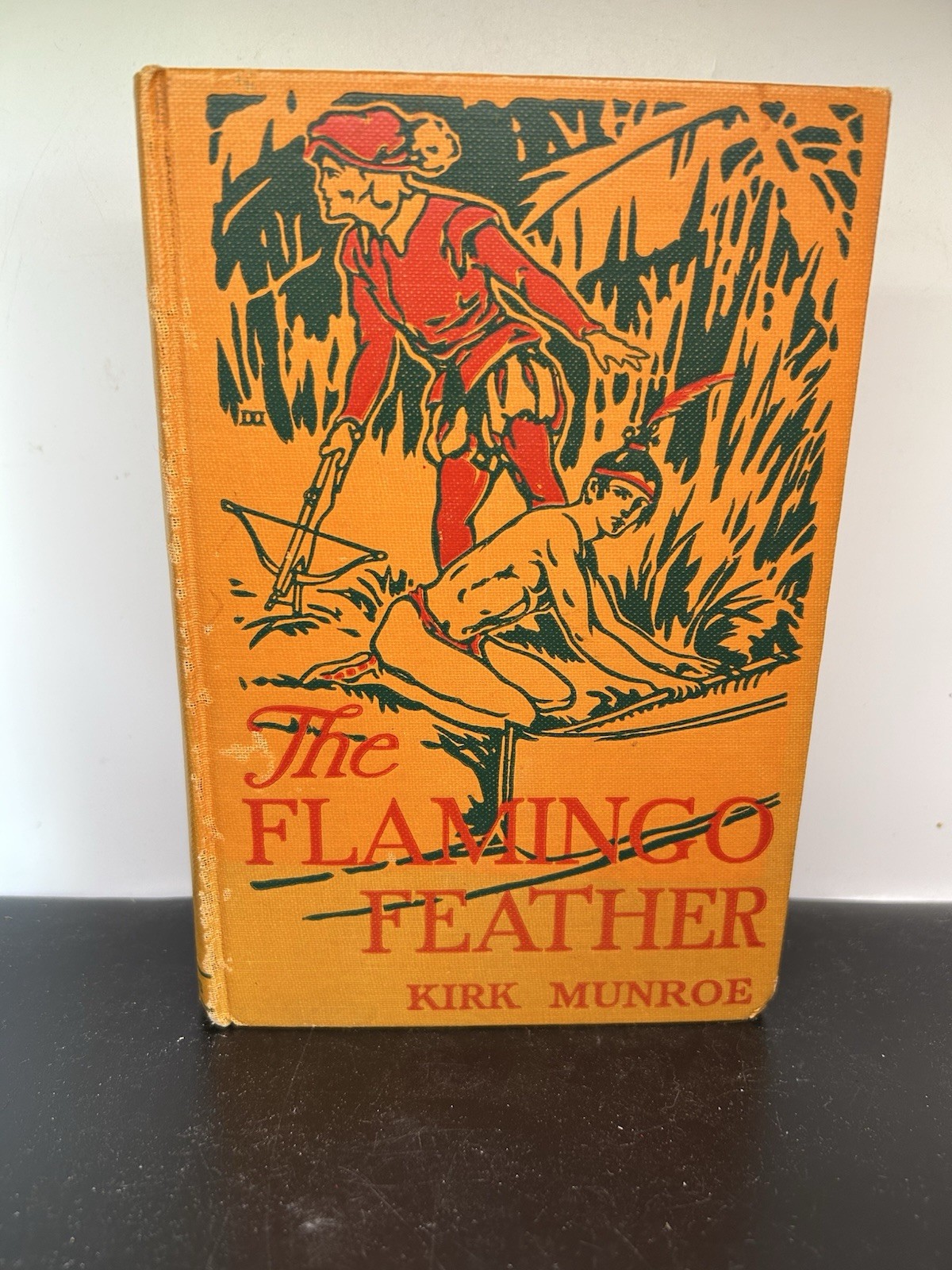 The Flamingo Feather (1915) Kirk Munroe Vintage Adventure HC Illustrated