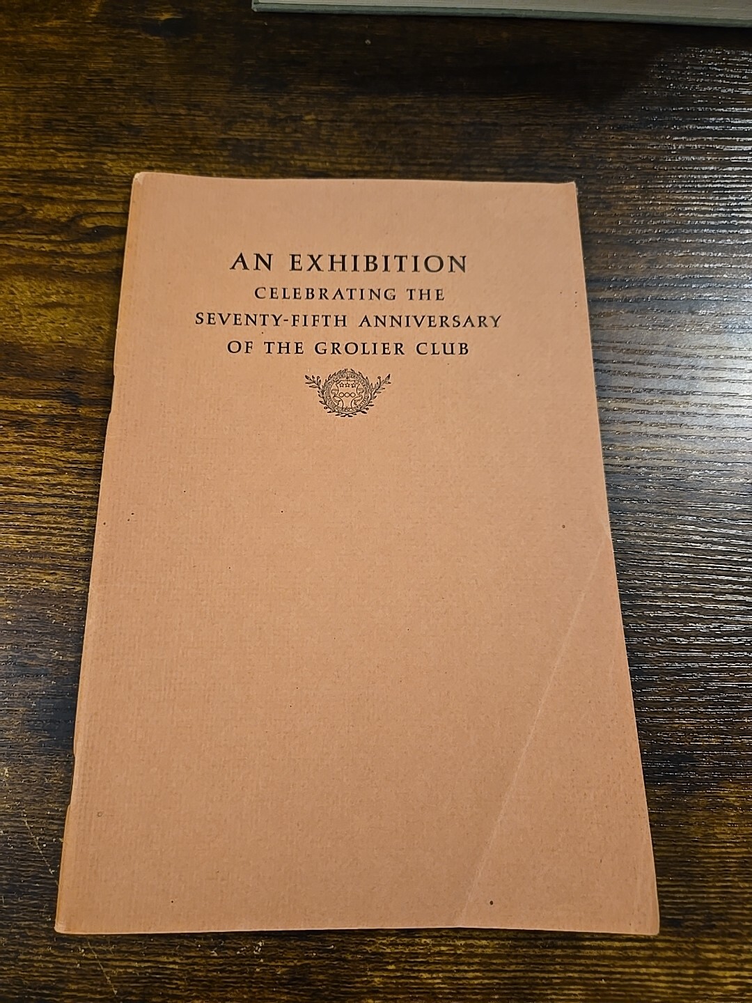 1959 Vintage Booklet Exhibition Celebrating 75th Anniversary Of The Grolier Club