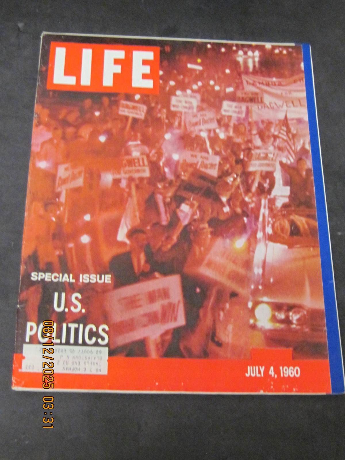 Life Magazine 1960 July 4 Special Issue US Politics $ 4 FREE S/H